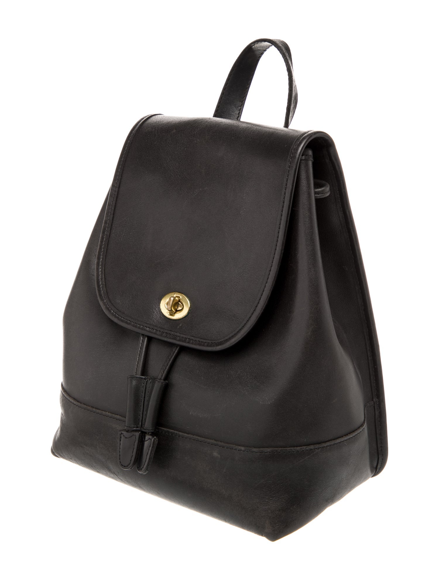 Coach Leather Backpack Vintage