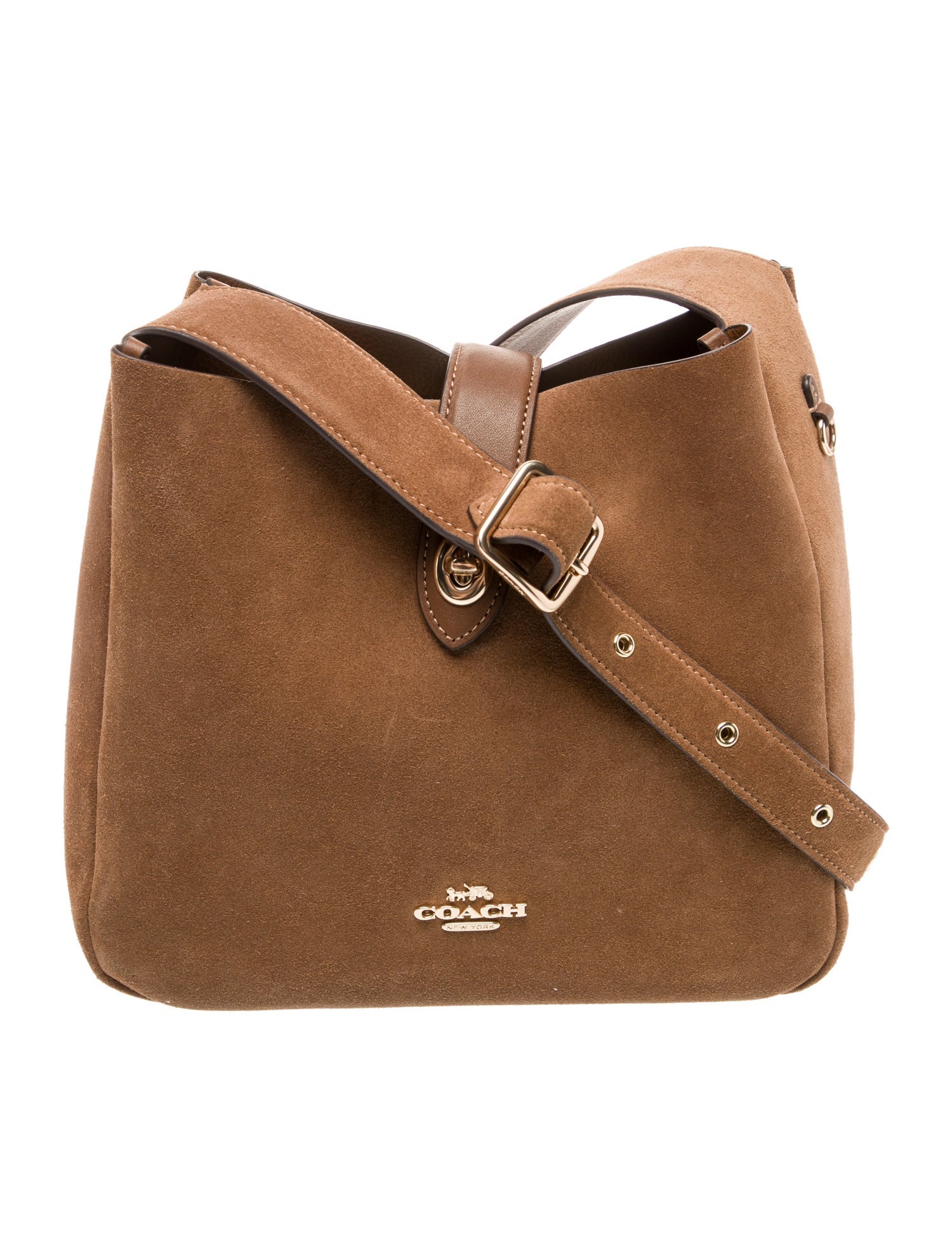 Coach Suede Bucket Bag