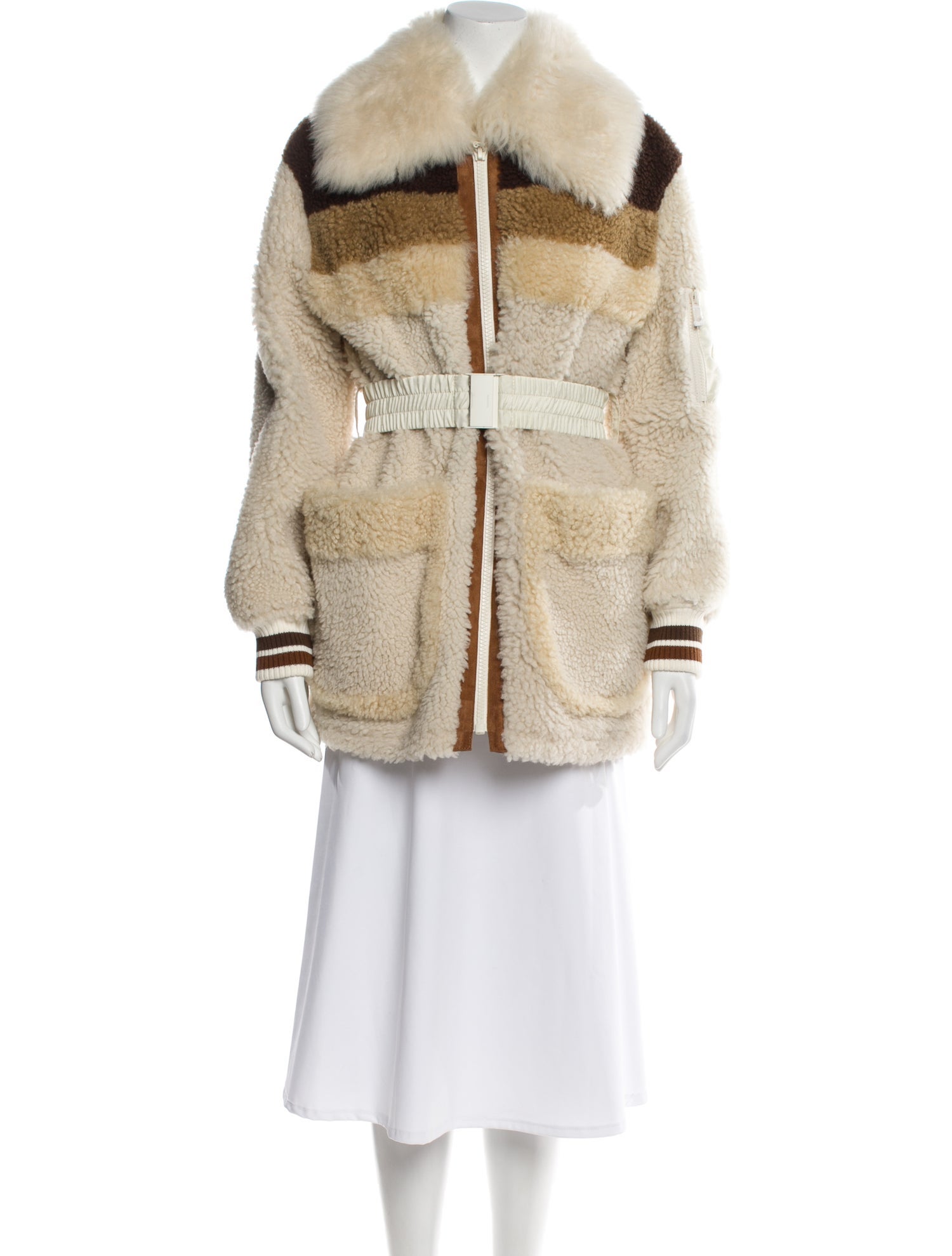 Coach Shearling Fur Coat