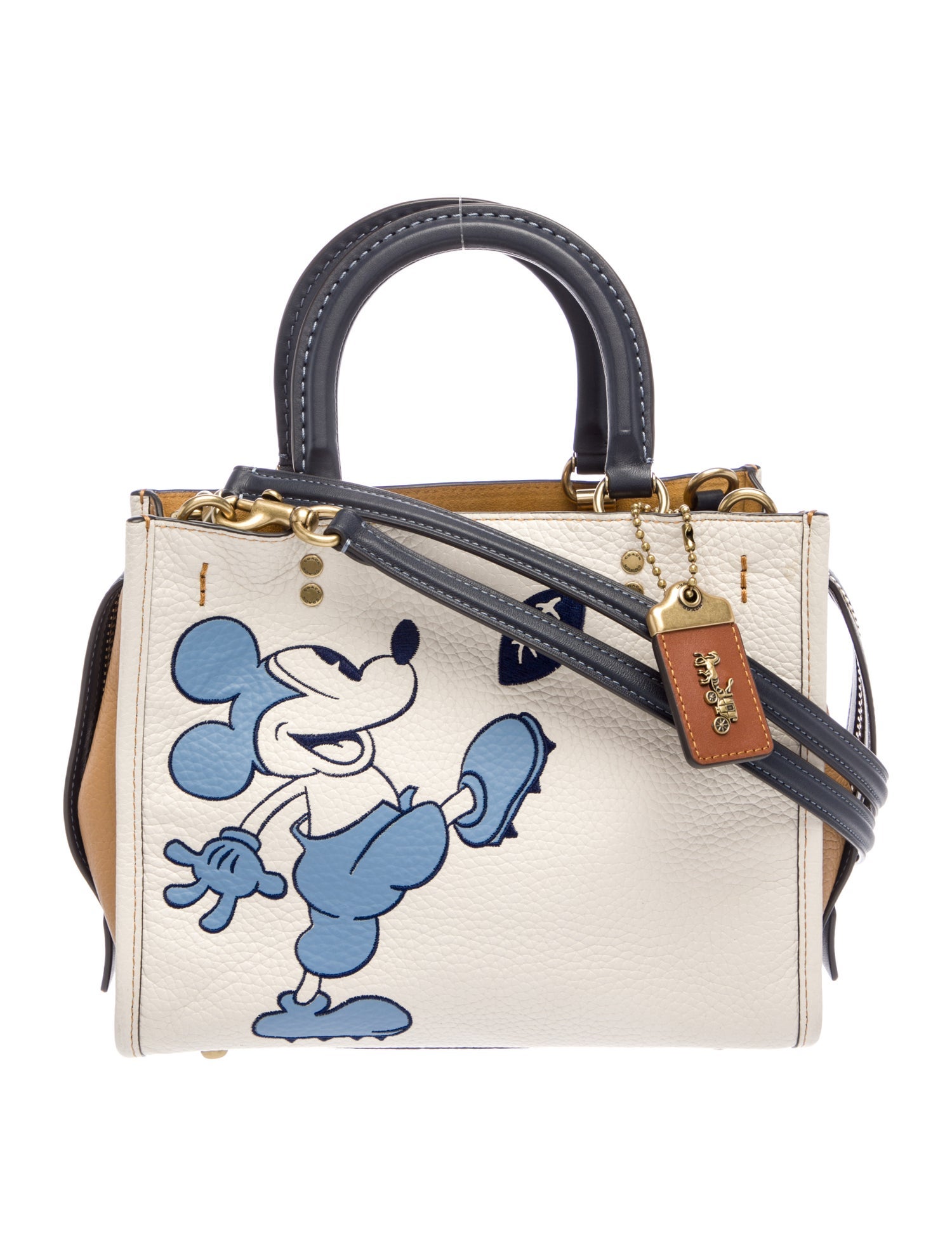 Coach Leather Top Handle Bag