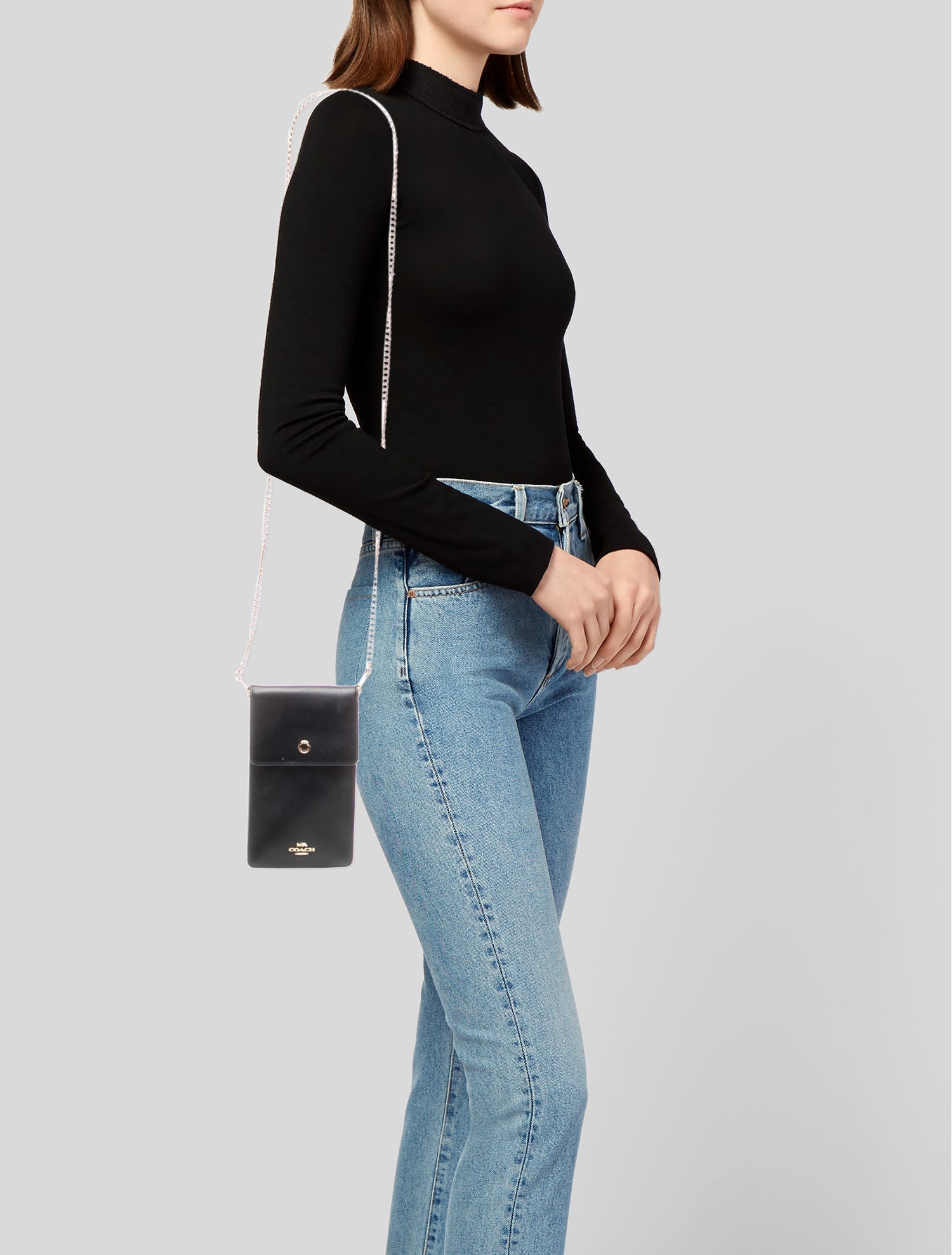 Coach Leather Clutch