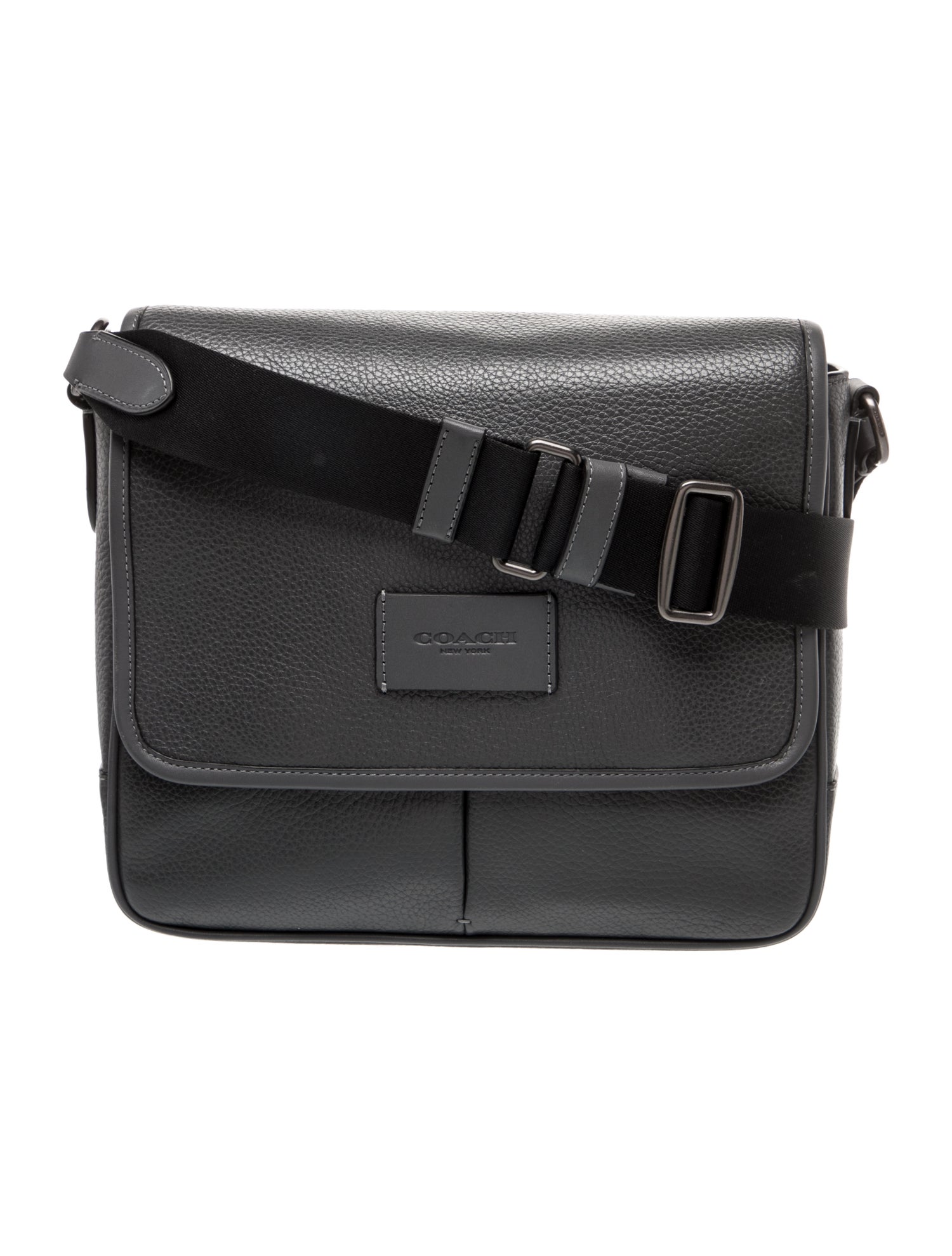 Coach Leather Messenger Bag