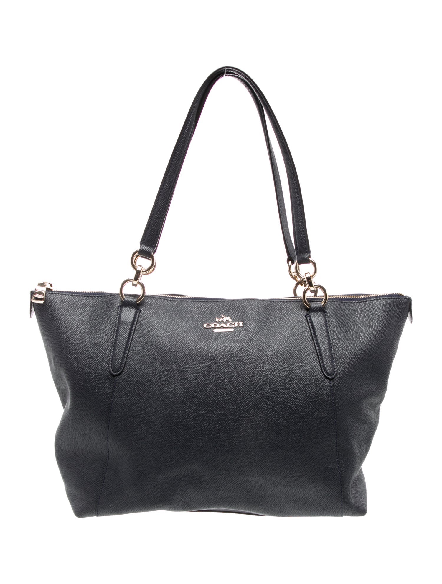 Coach Leather Top Handle Bag