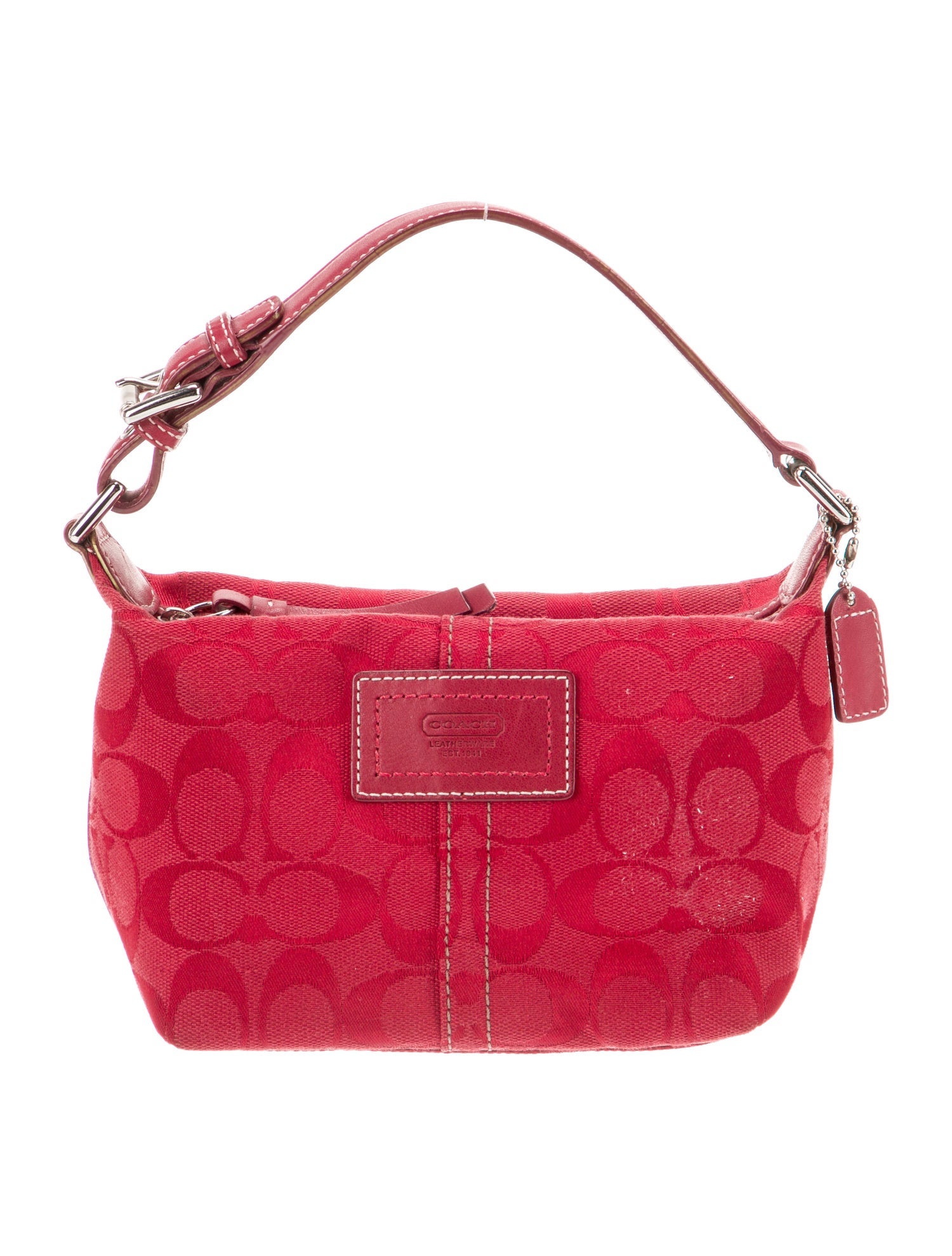 Coach Canvas Top Handle Bag