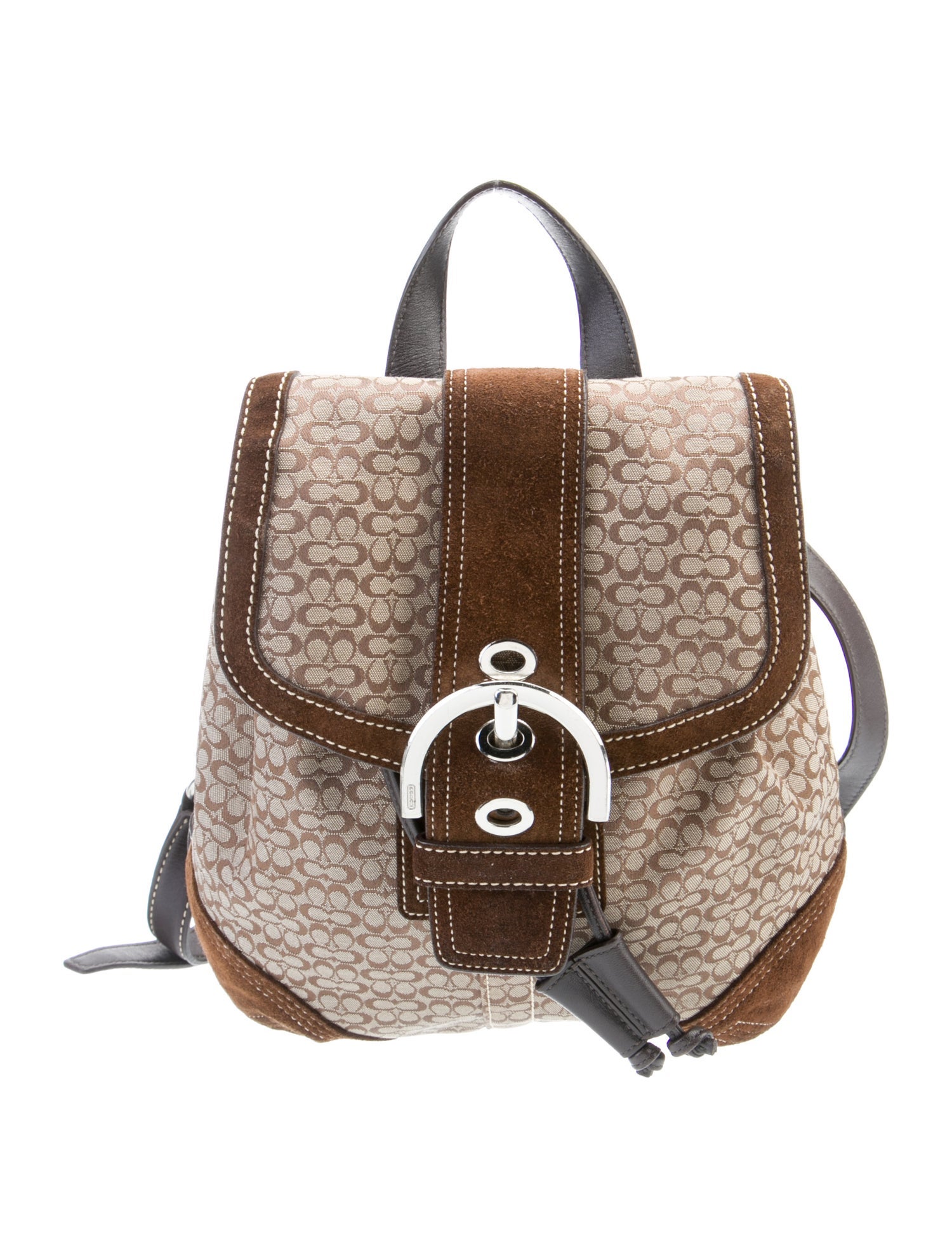 Coach Canvas Backpack