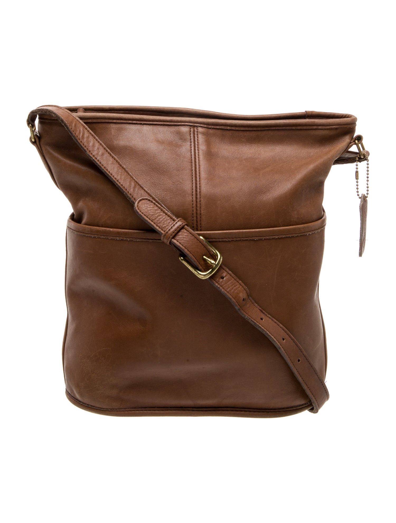 Coach Leather Messenger Bag