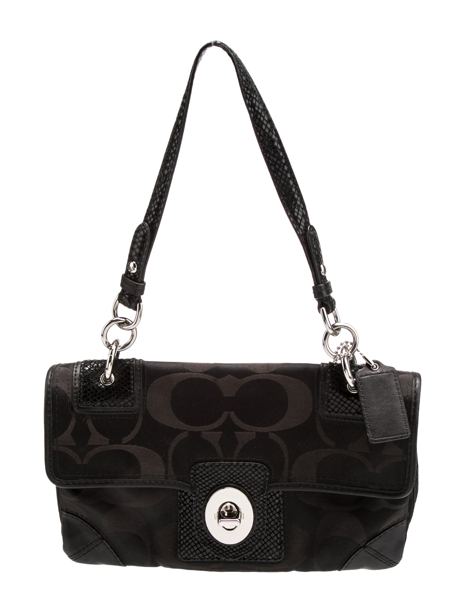 Coach Canvas Top Handle Bag