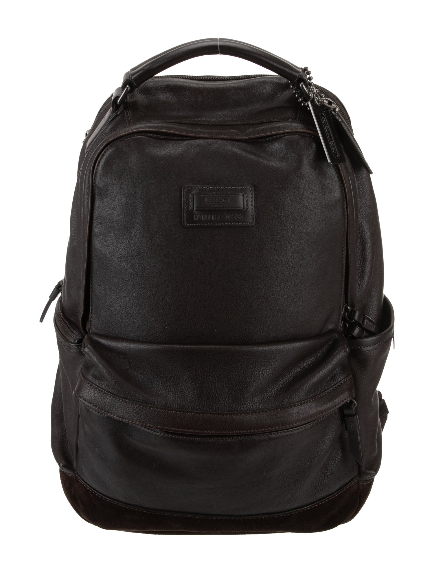 Coach Leather Backpack