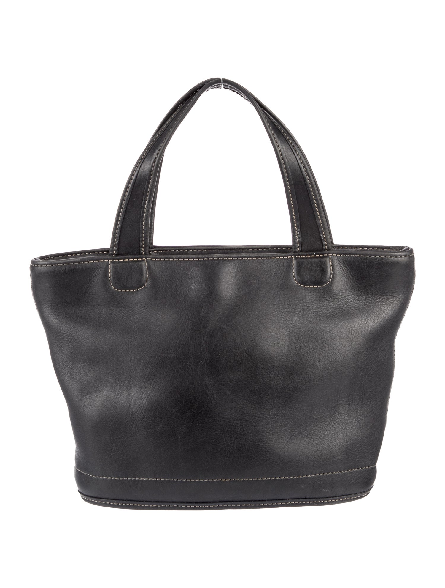 Coach Leather Top Handle Bag