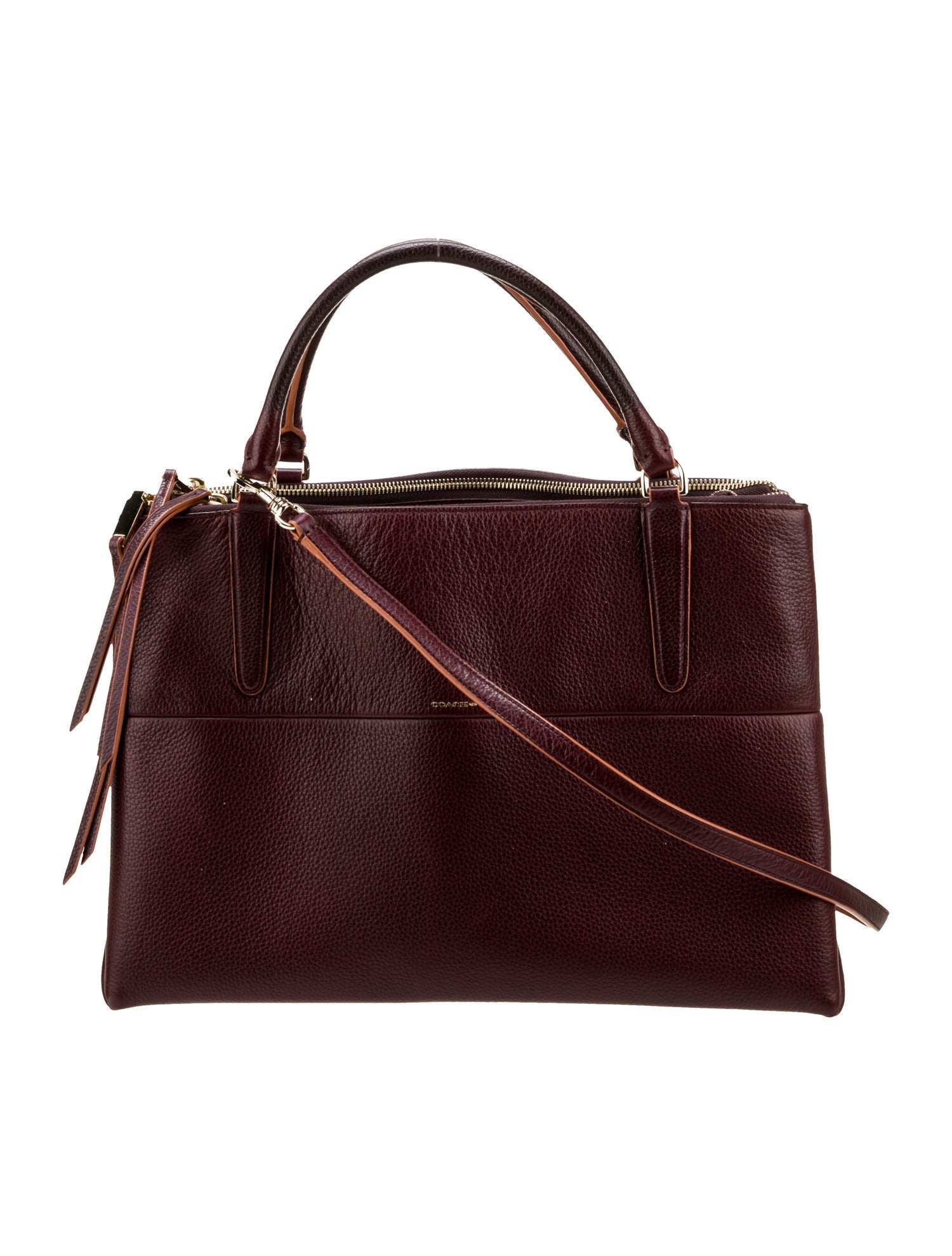 Coach Leather Shoulder Bag