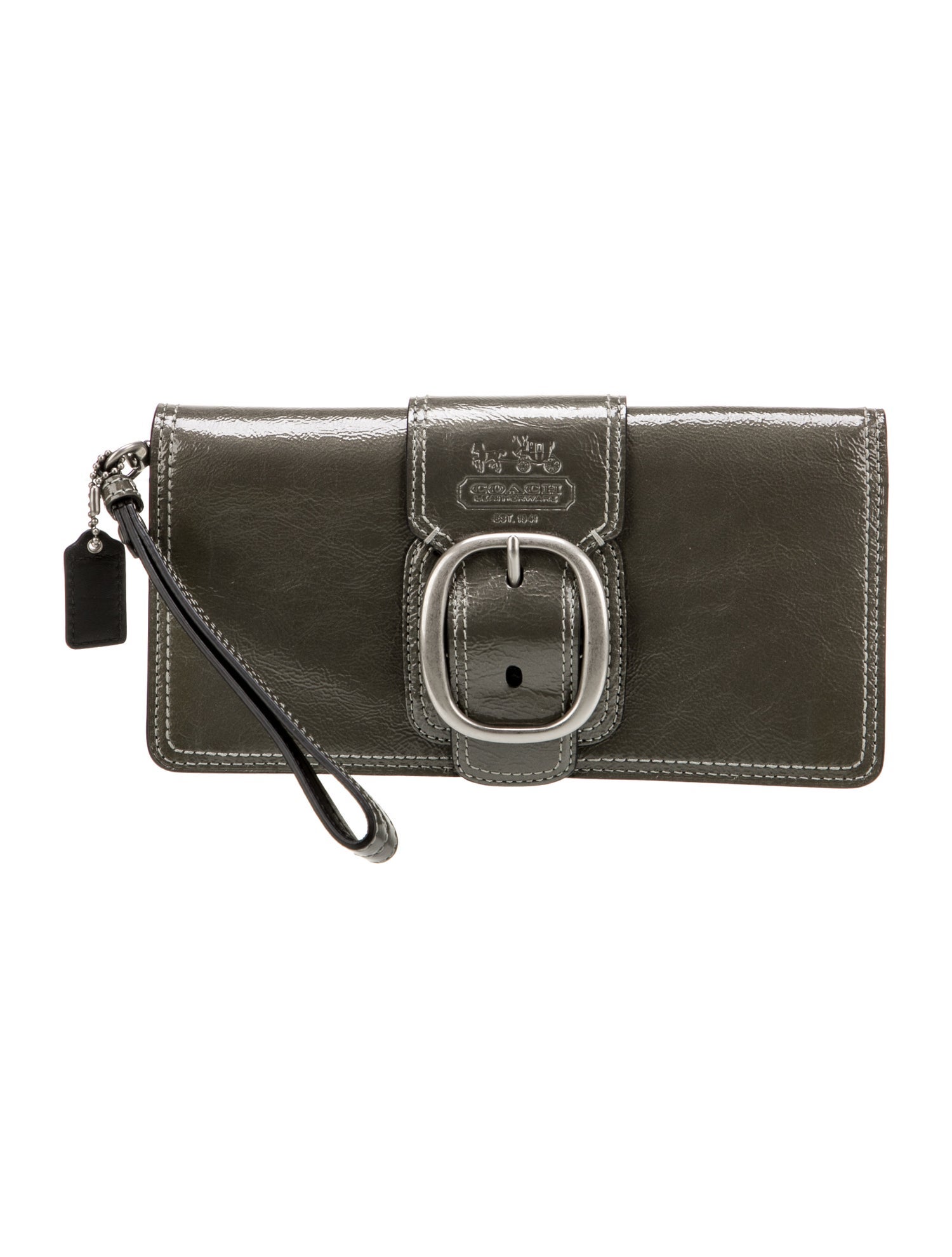 Coach Patent Leather Clutch