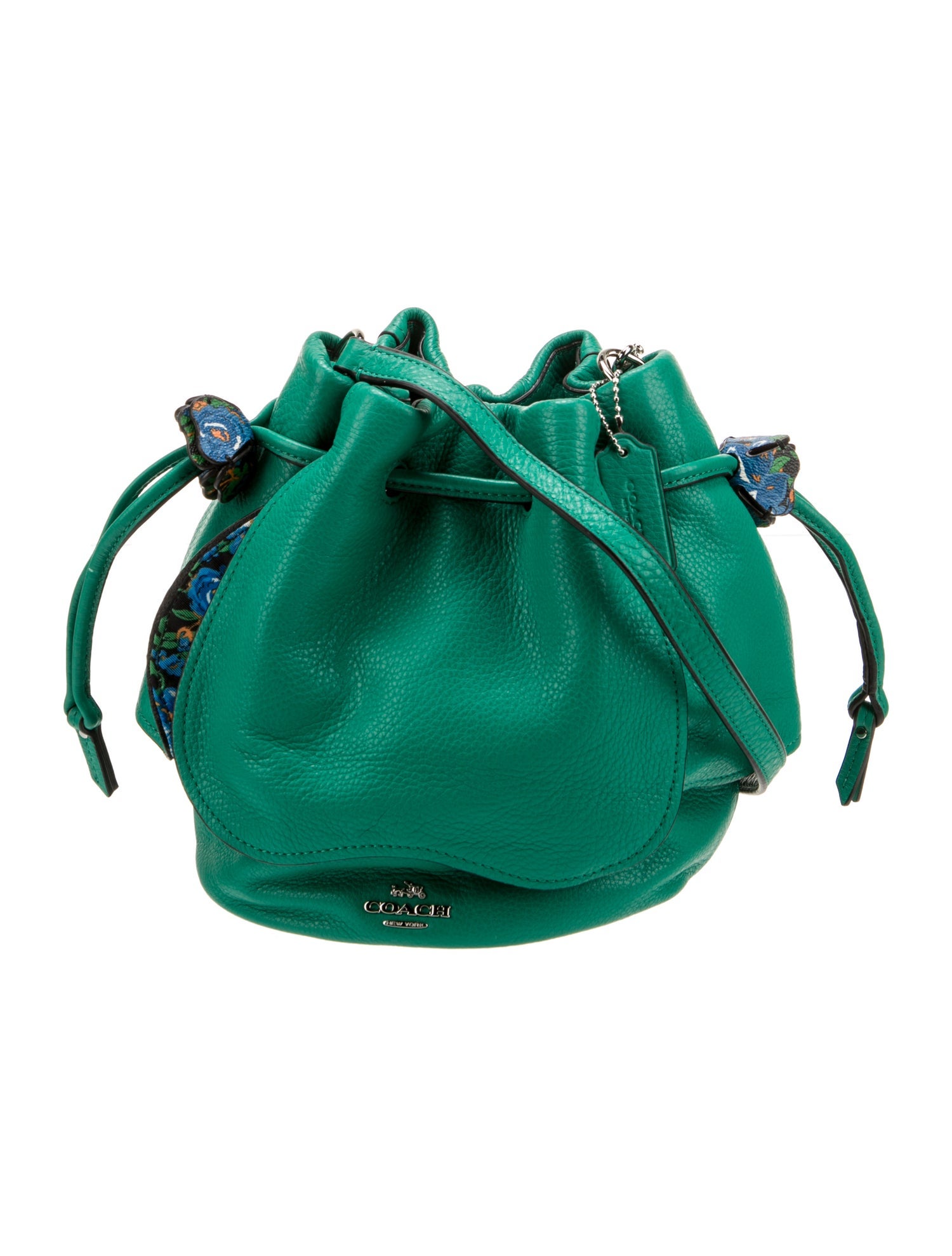 Coach Leather Bucket Bag