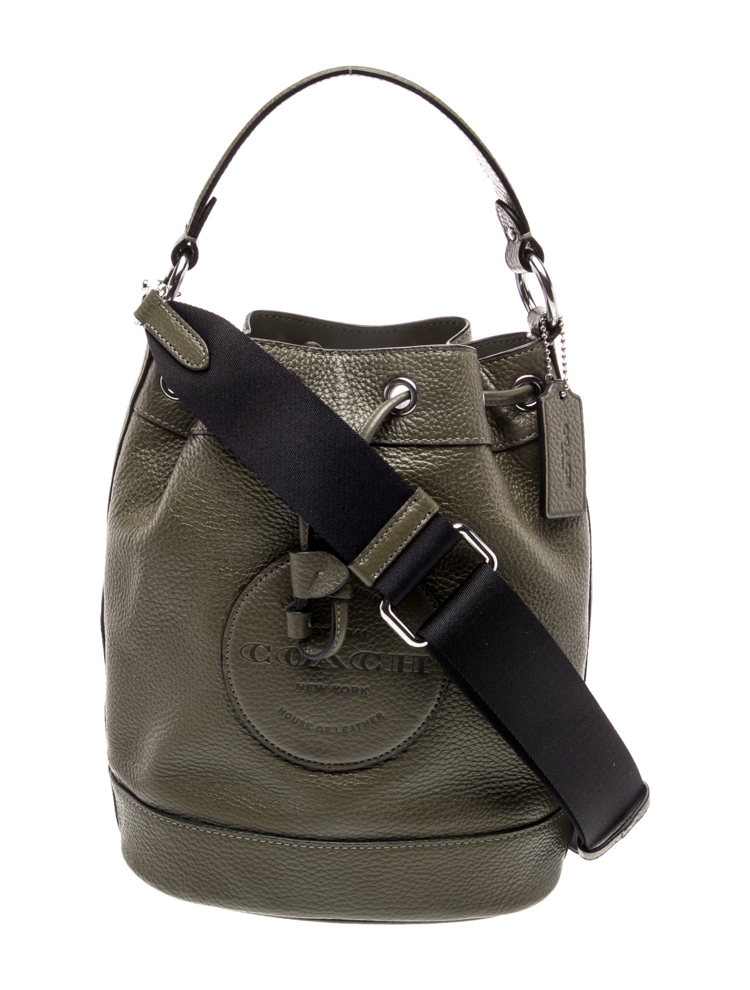 Coach Leather Bucket Bag