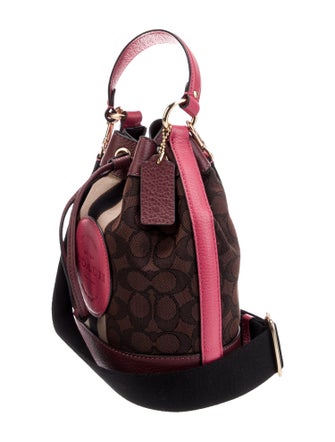 Coach Canvas Bucket Bag