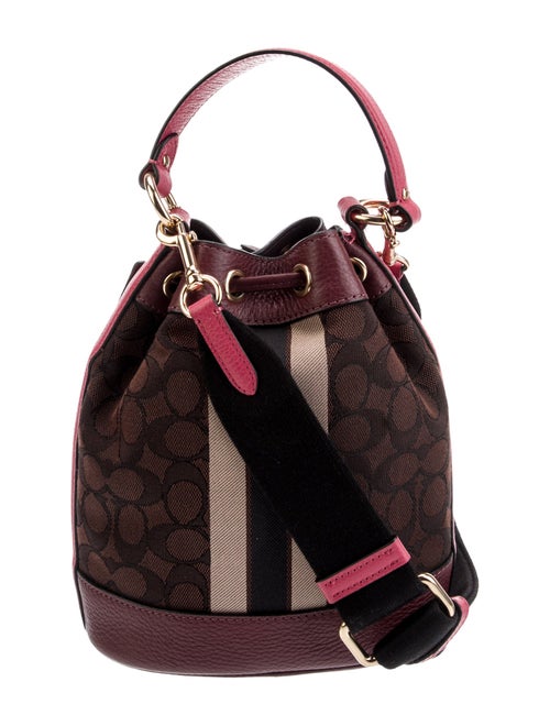 Coach Canvas Bucket Bag