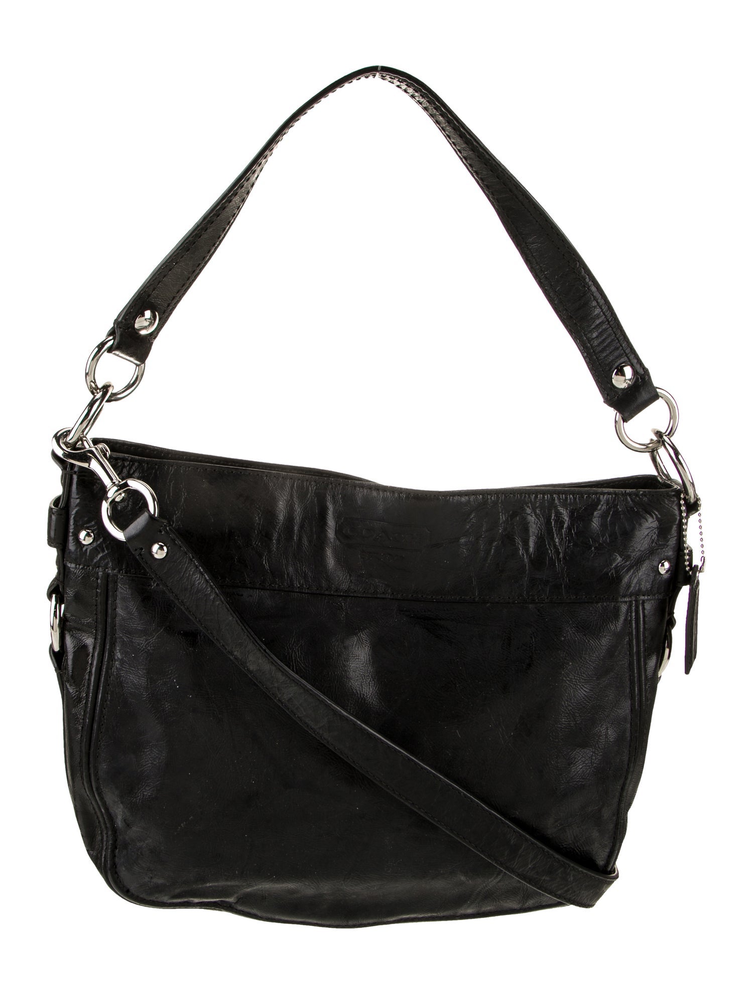 Coach Leather Messenger Bag