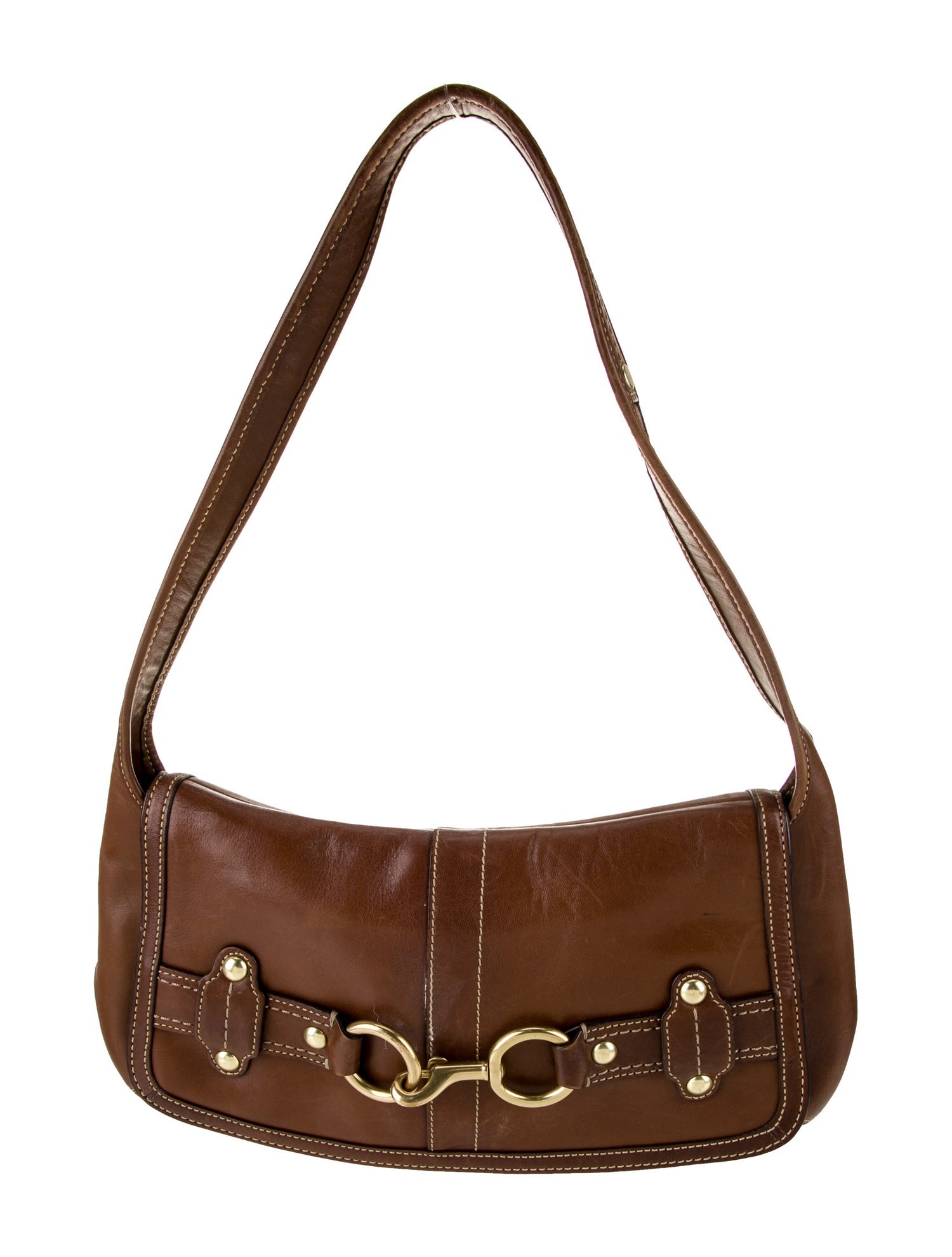 Coach Leather Shoulder Bag