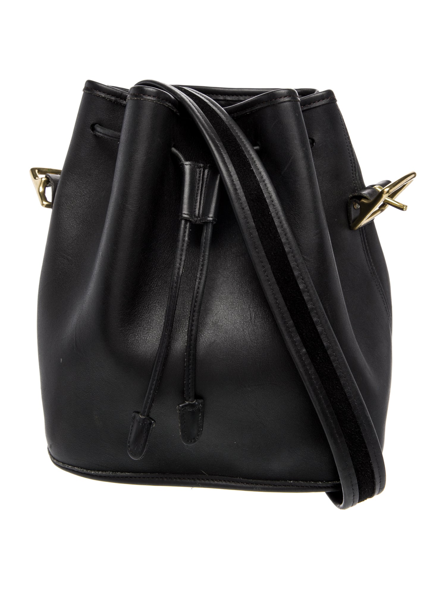 Coach Leather Bucket Bag