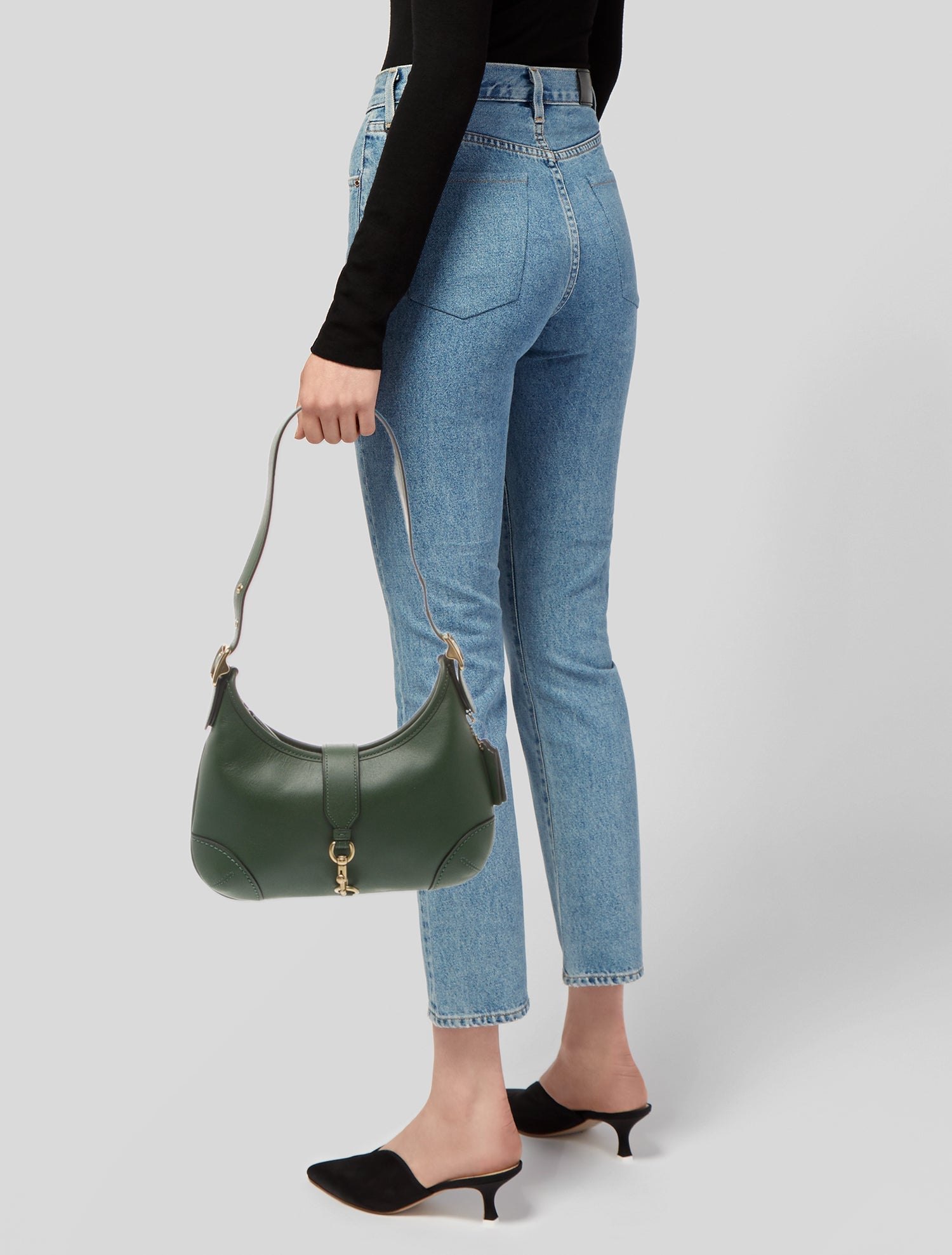 Coach Leather Shoulder Bag