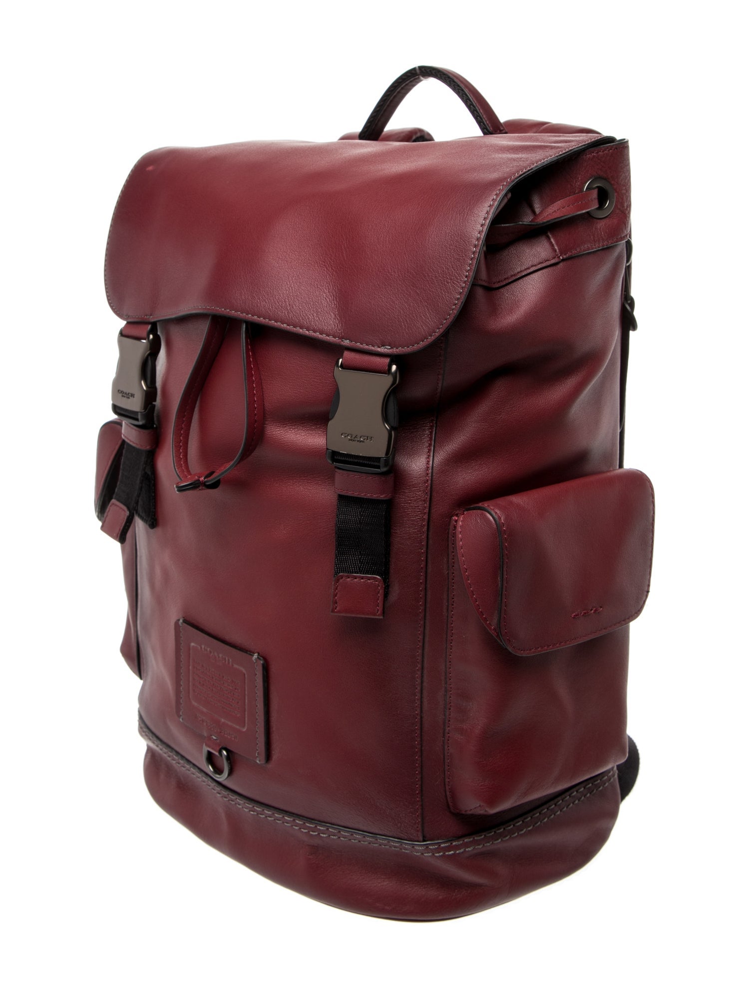 Coach Leather Backpack