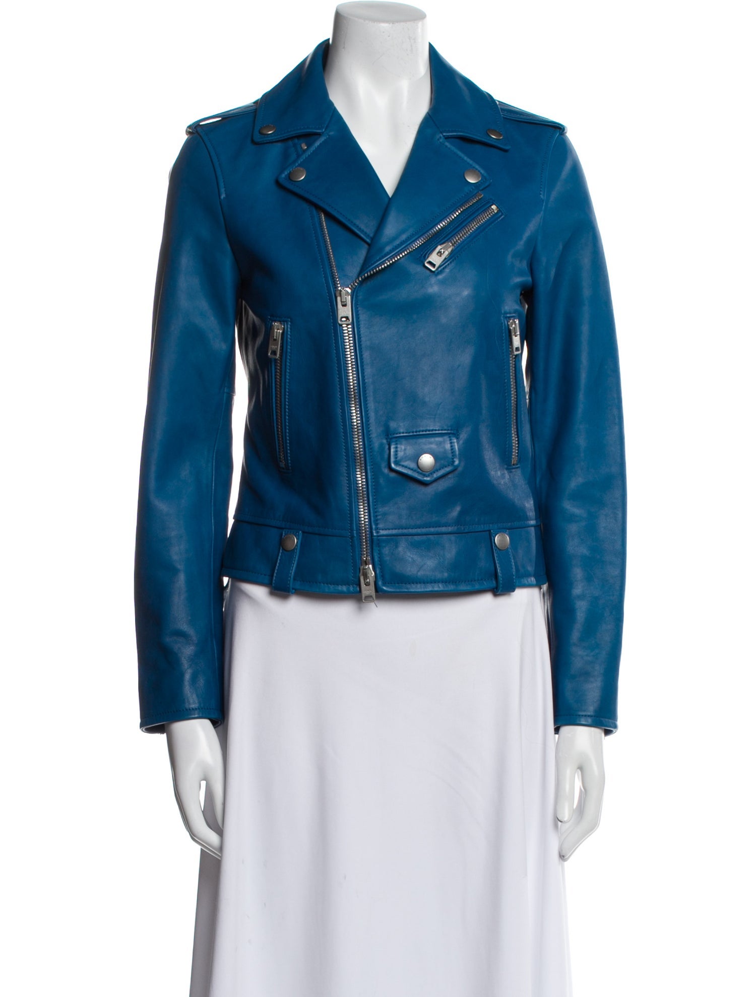 Coach Leather Biker Jacket