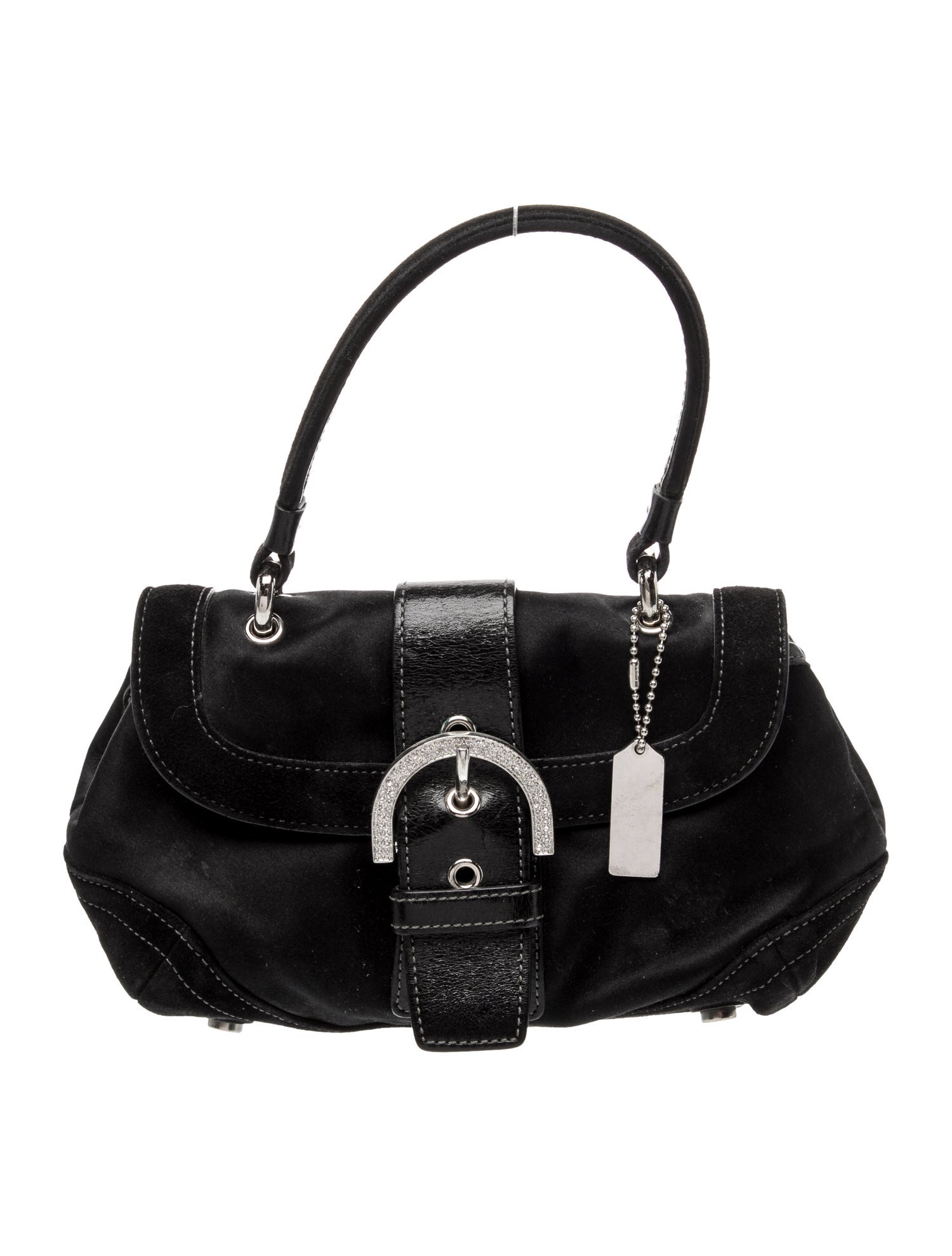Coach Leather Top Handle Bag