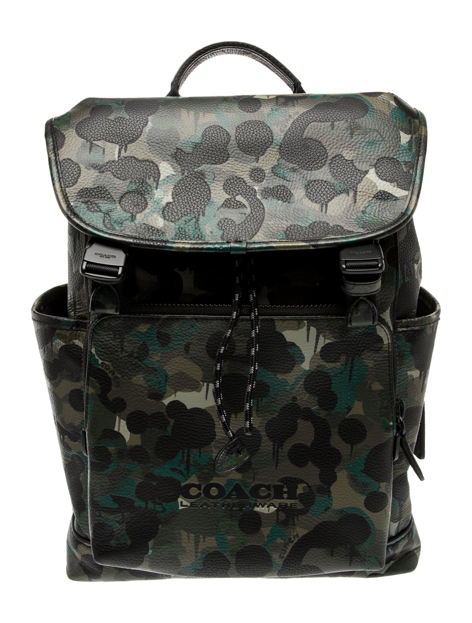 Coach Leather Backpack