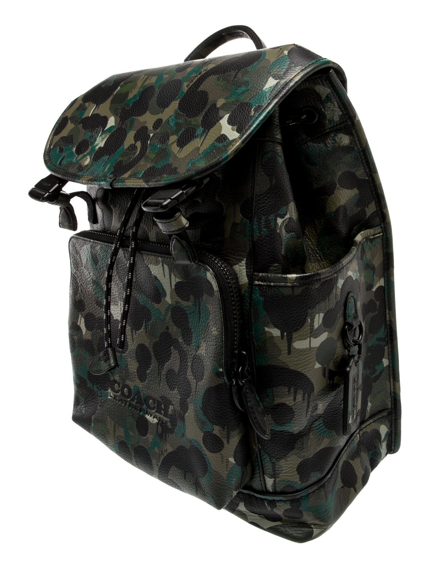 Coach Leather Backpack