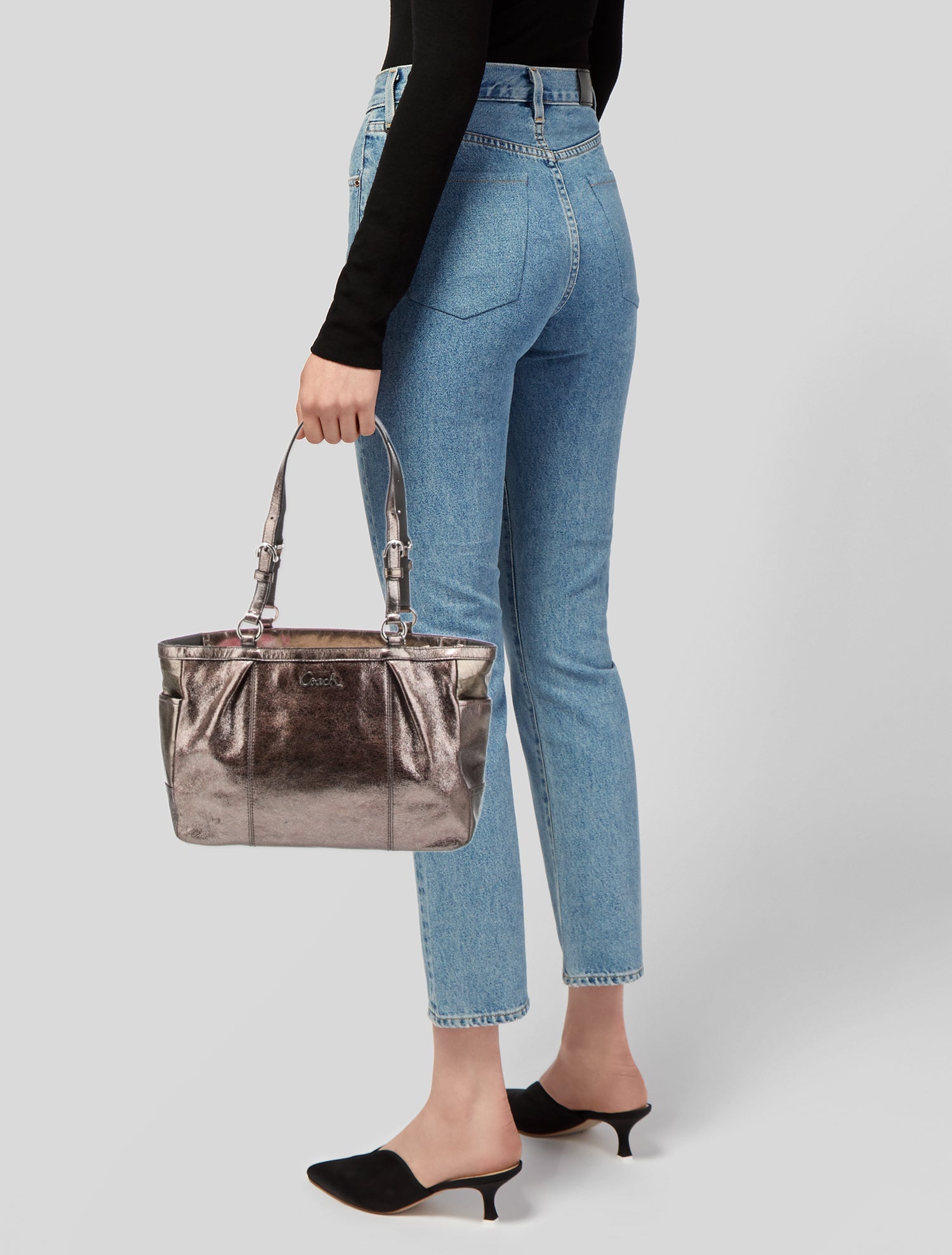 Coach Leather Shoulder Bag