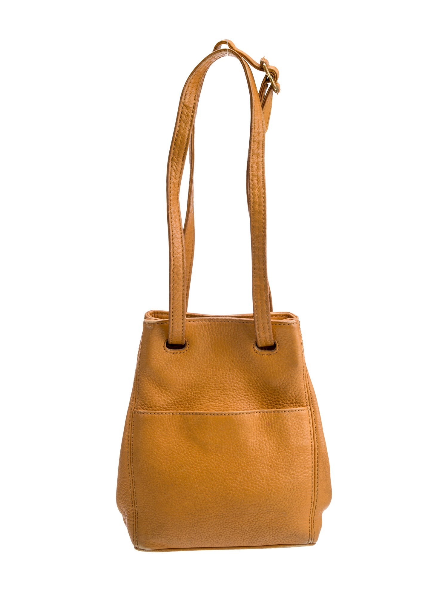 Coach Leather Bucket Bag