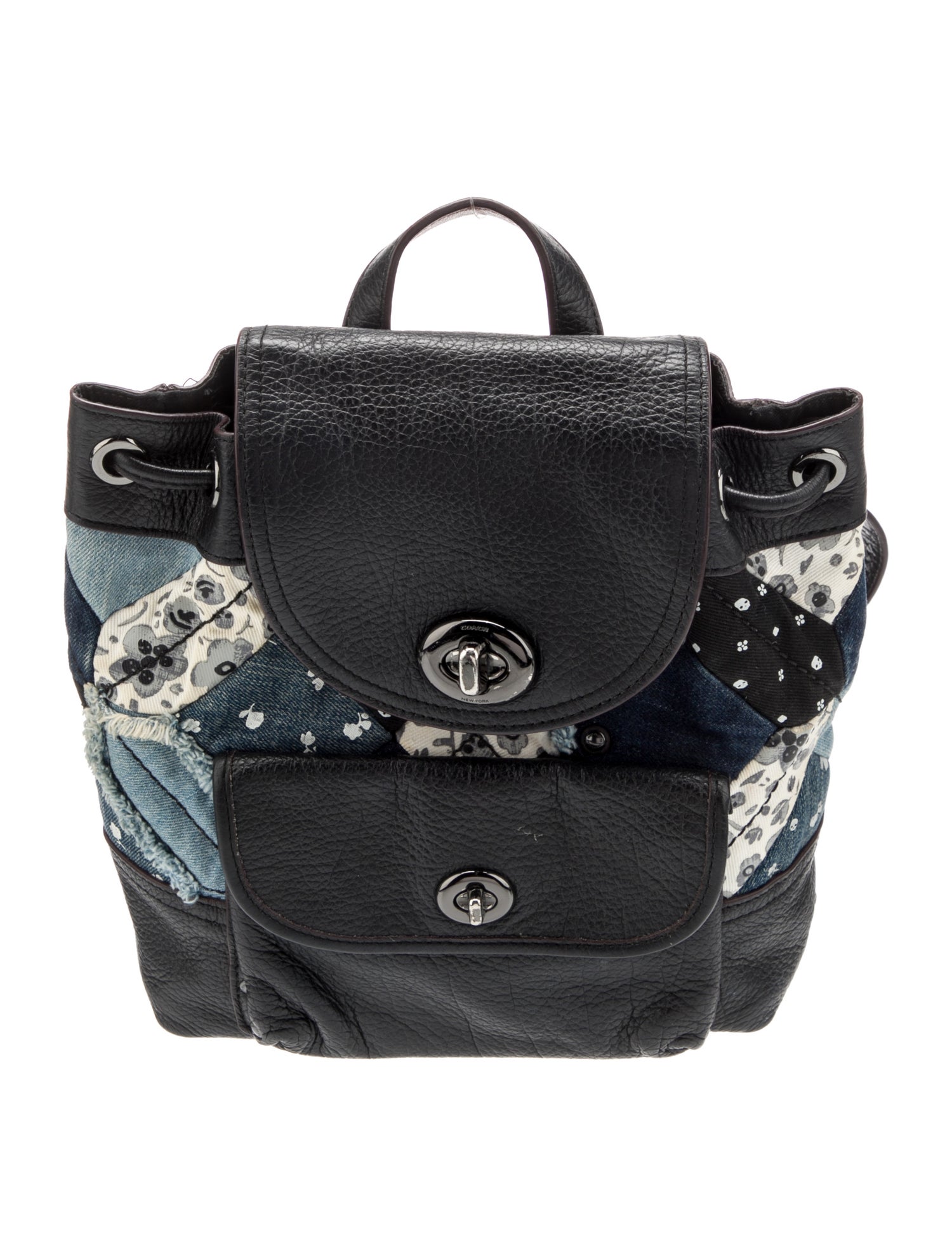 Coach Leather Backpack