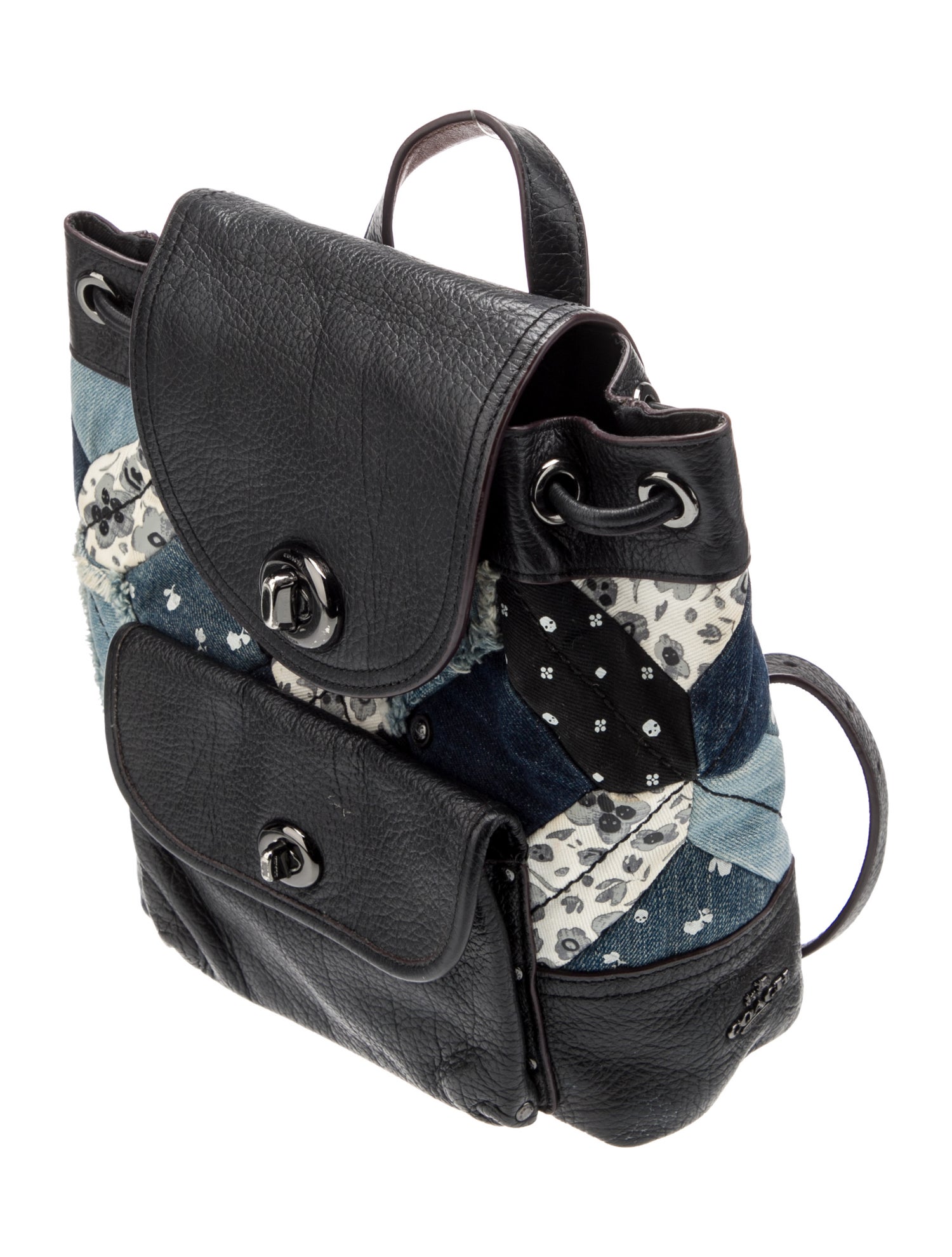 Coach Leather Backpack