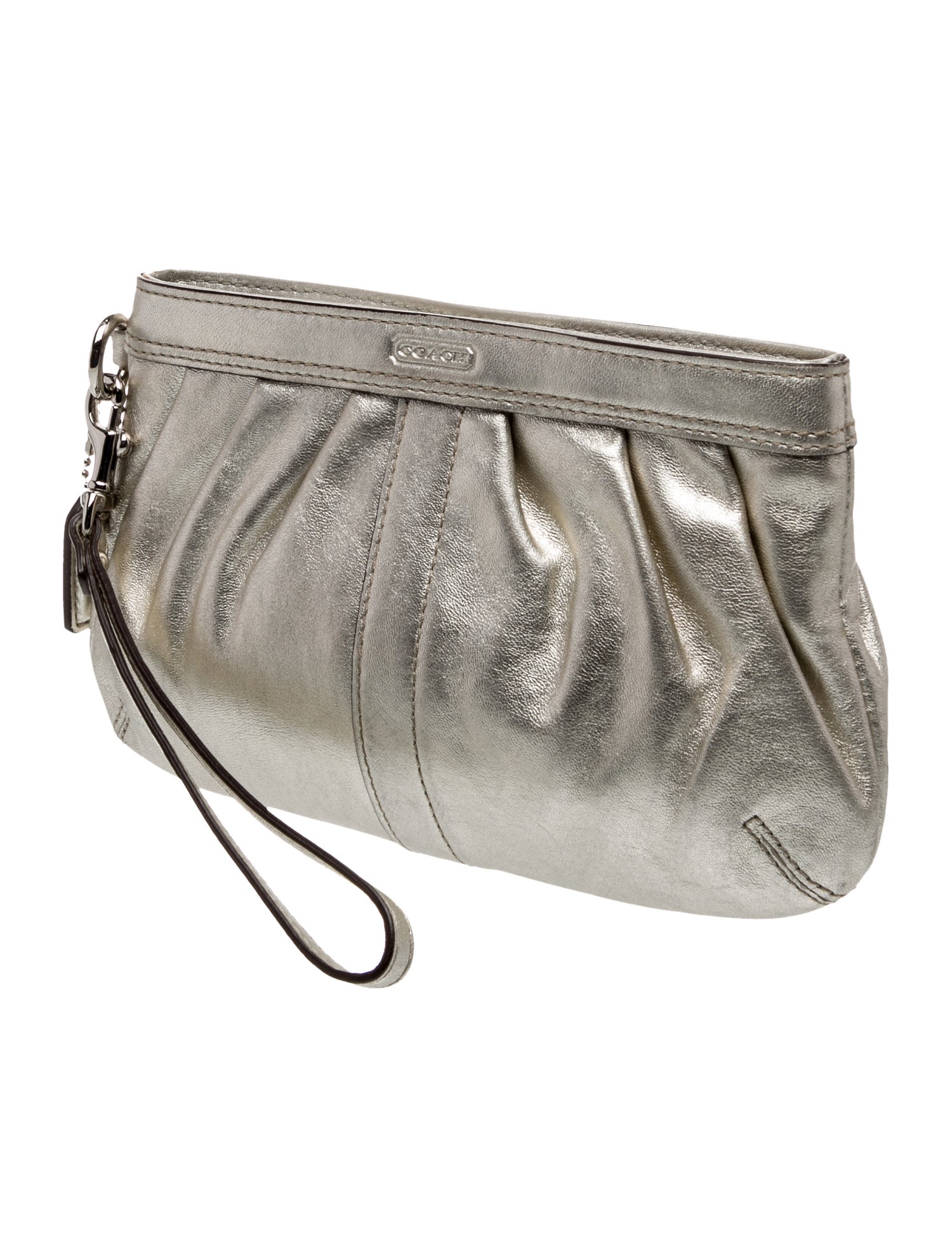 Coach Leather Evening Bag