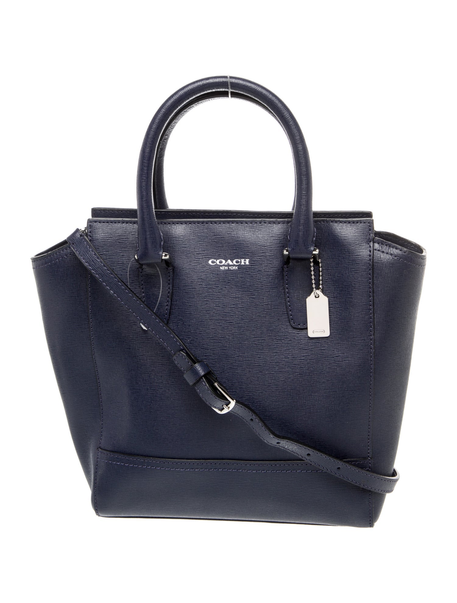 Coach Leather Top Handle Bag