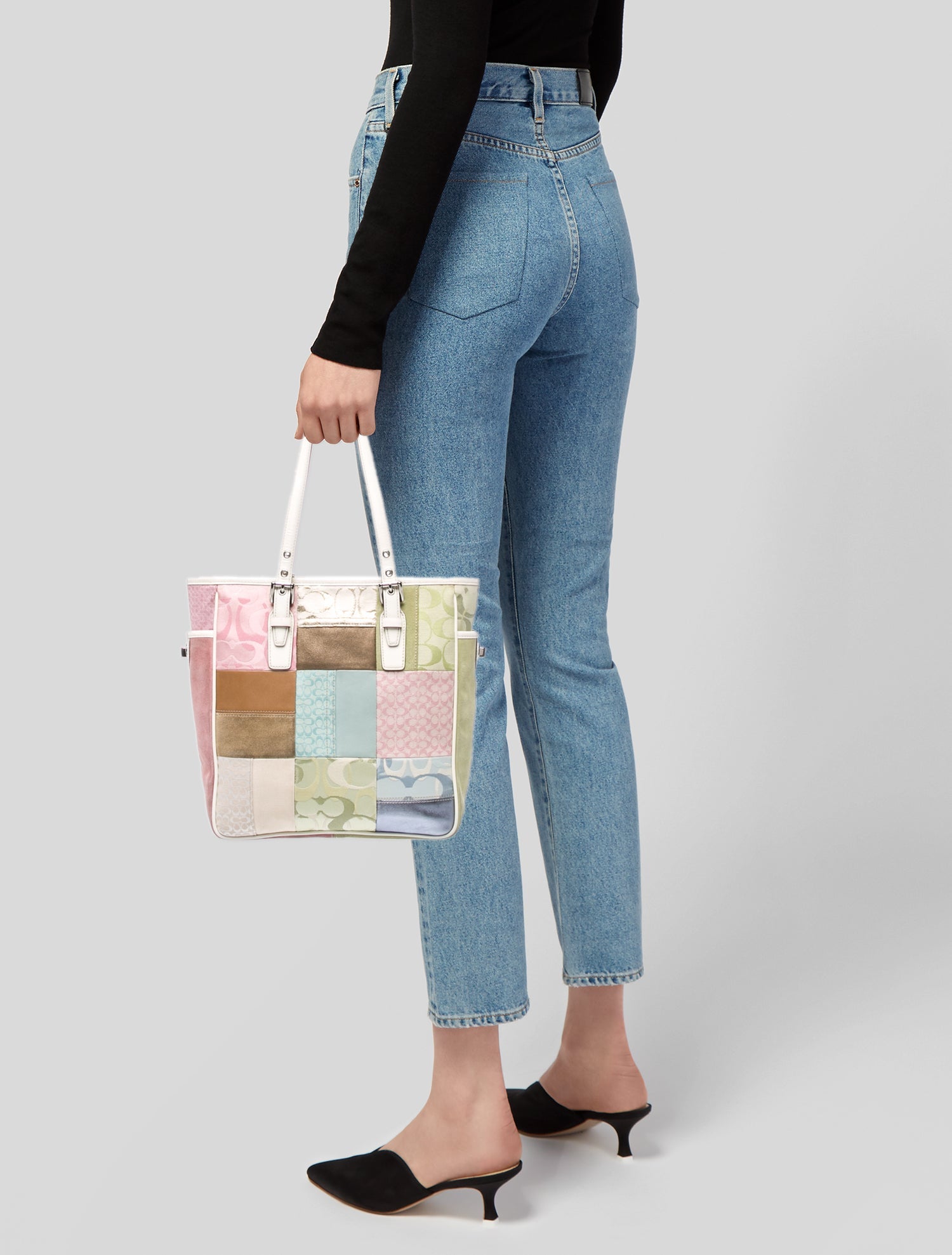 Coach Suede Shoulder Bag