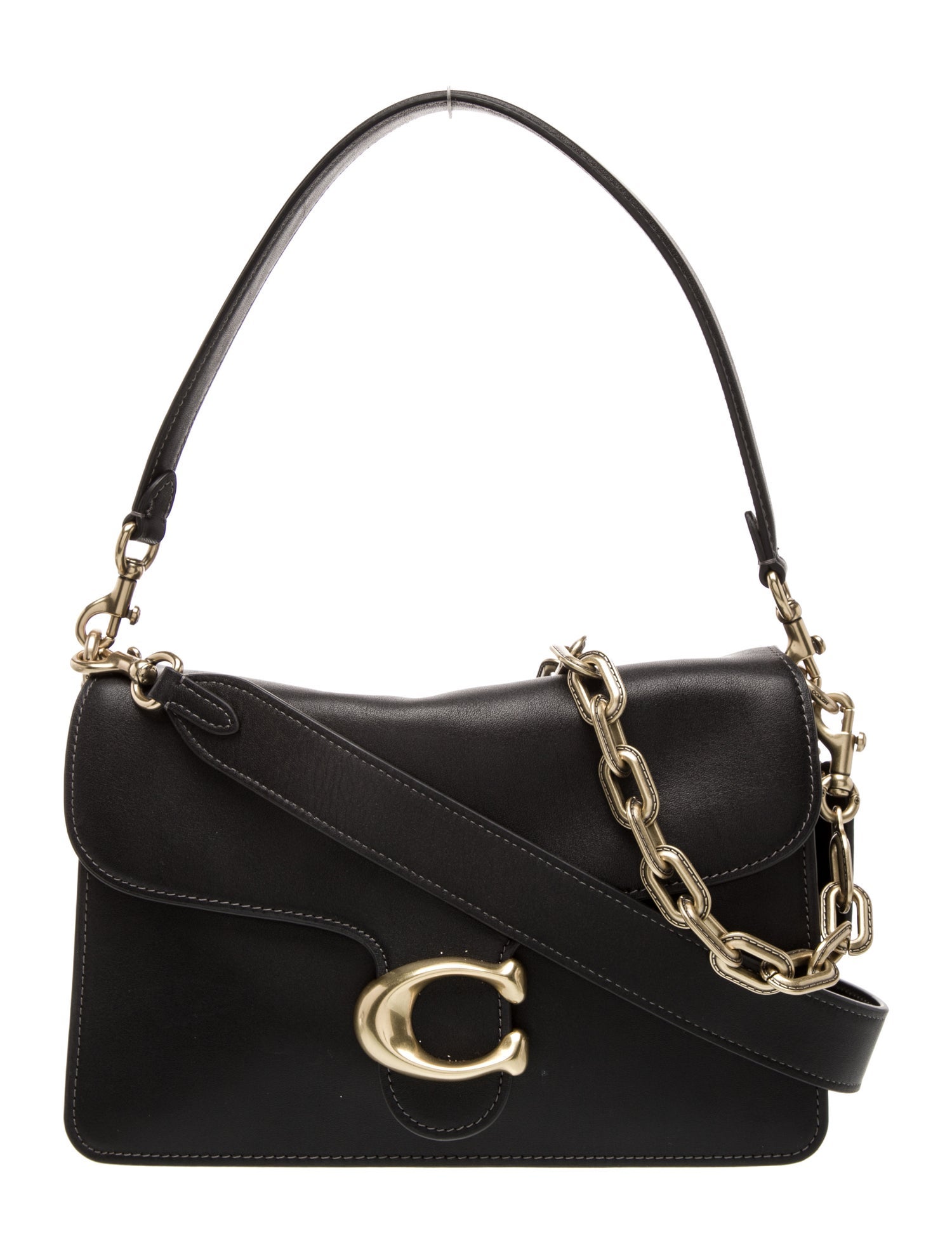 Coach Leather Top Handle Bag