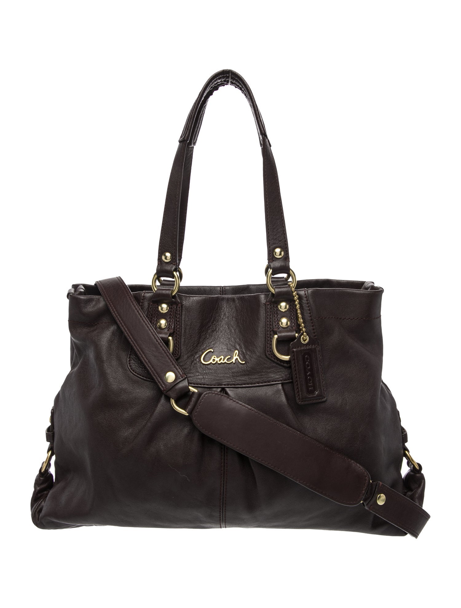 Coach Leather Tote