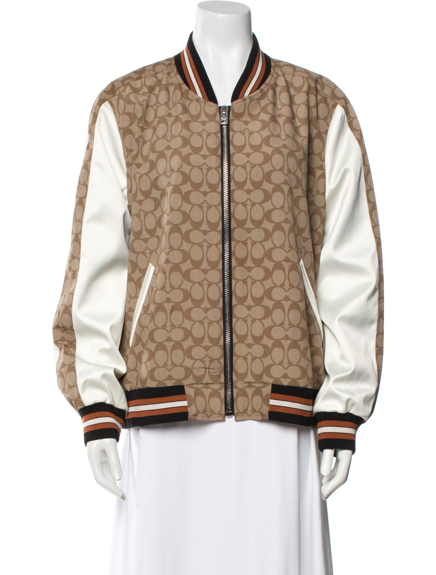Coach Printed Bomber Jacket
