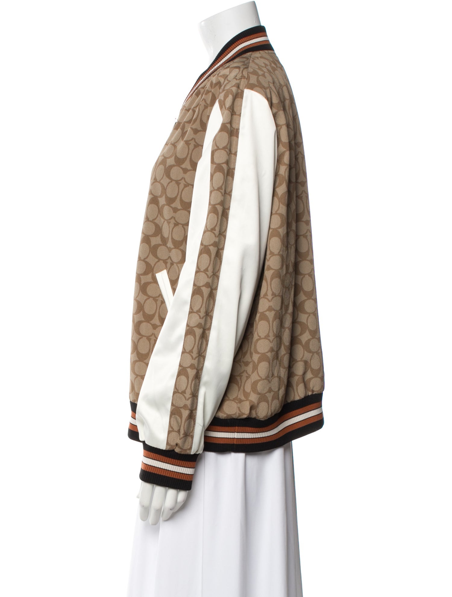 Coach Printed Bomber Jacket