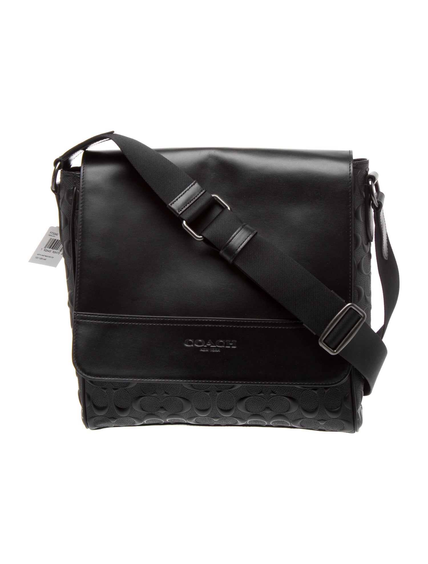 Coach Leather Messenger Bag