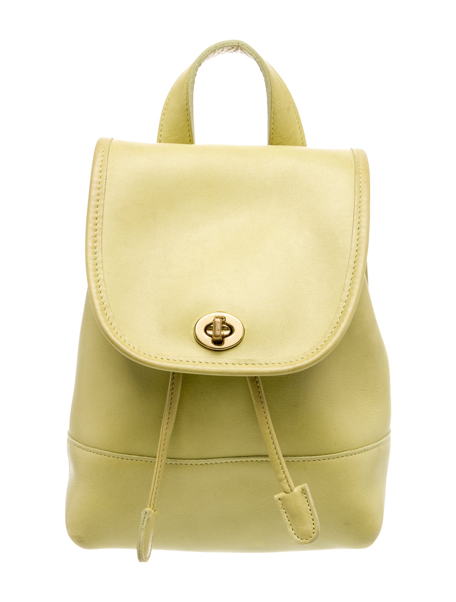 Coach Leather Backpack