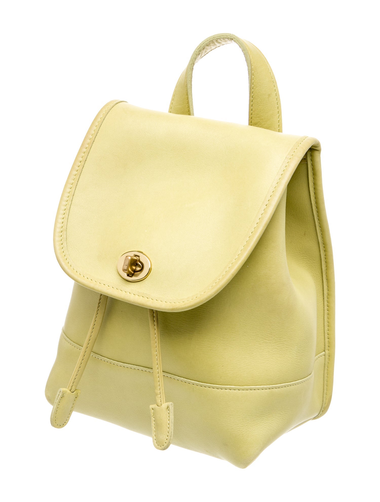 Coach Leather Backpack