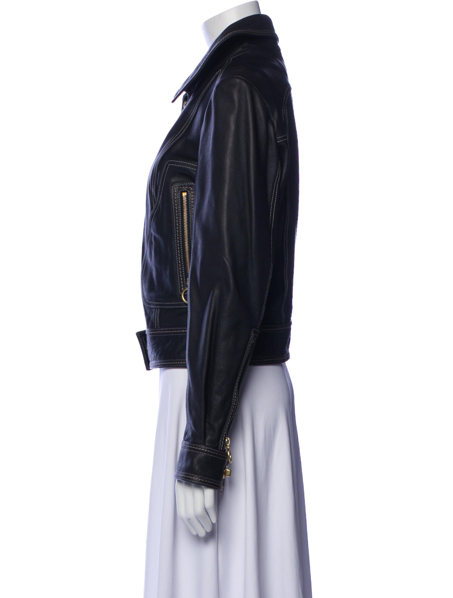 Coach Leather Biker Jacket