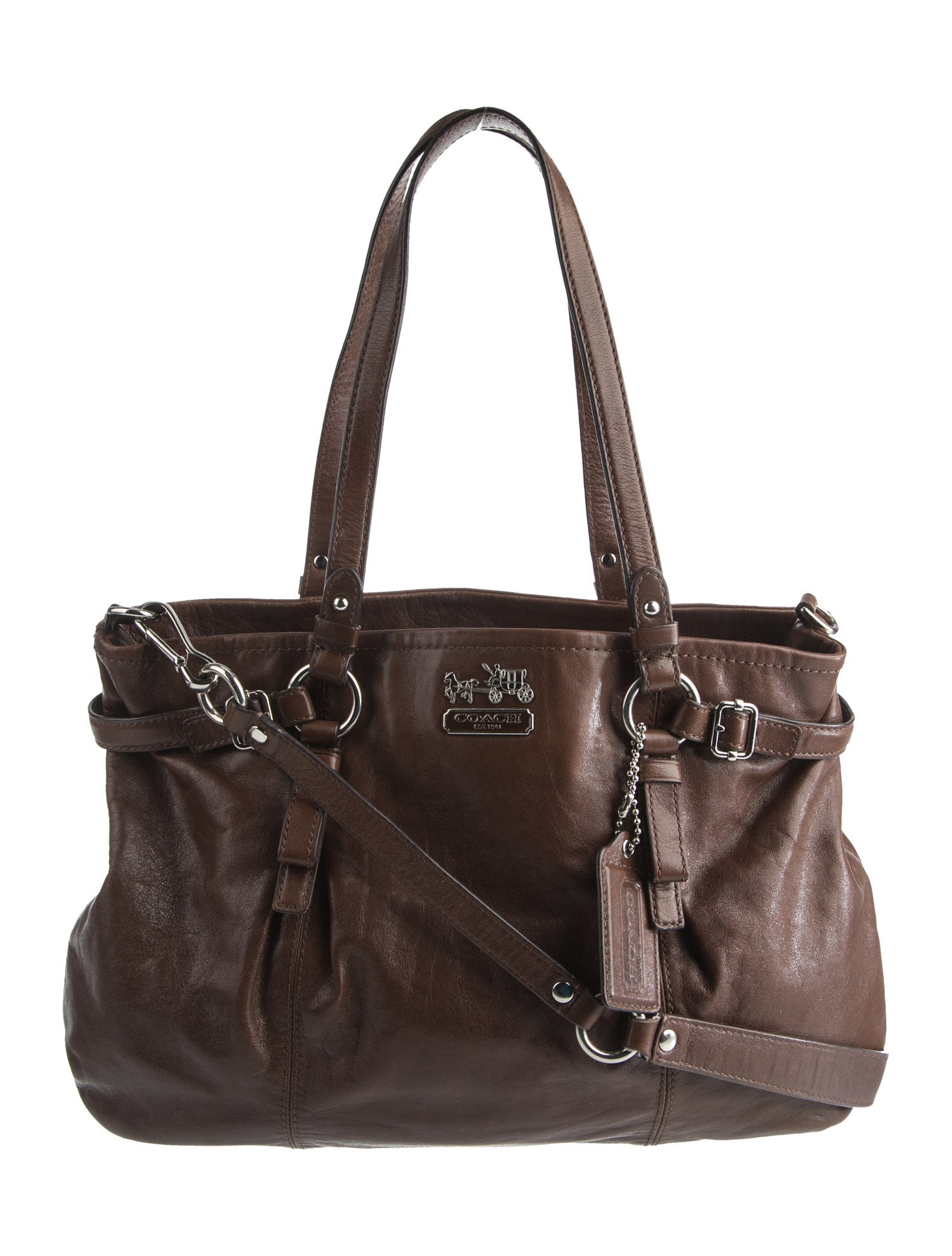 Lambertson Truex Crocodile Top Handle Bag - Pink Handle Bags