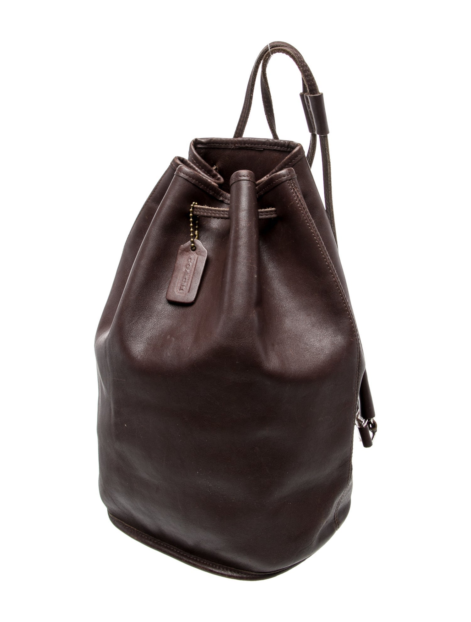 Coach Leather Backpack