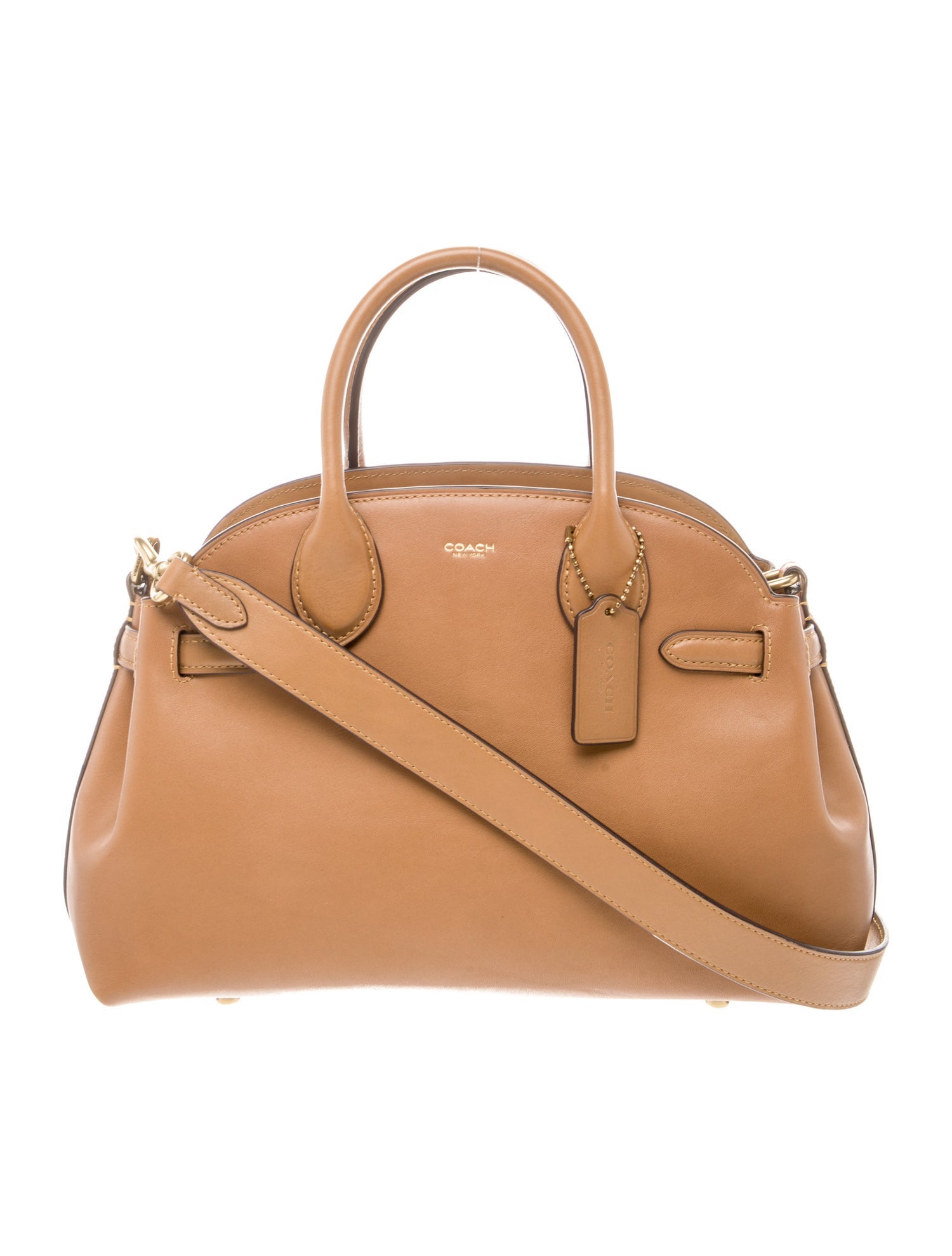 Coach Leather Soft Empire Carryall 28