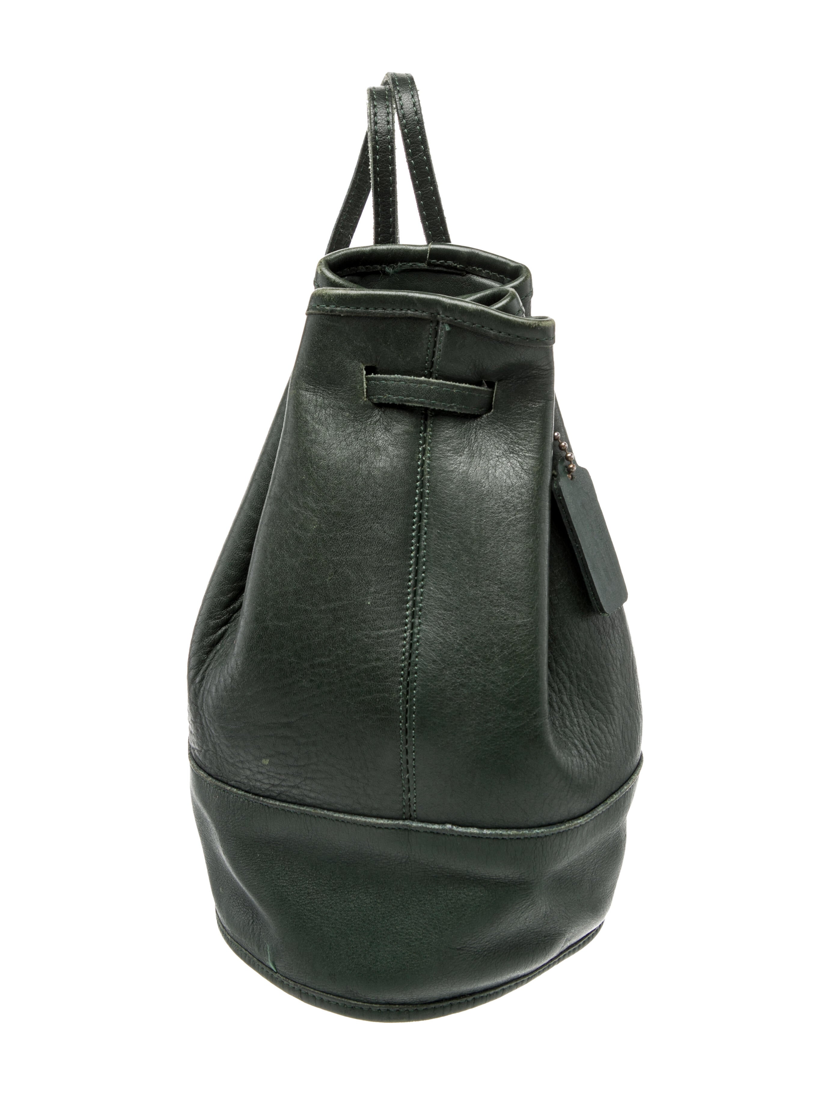 Coach Leather Backpack