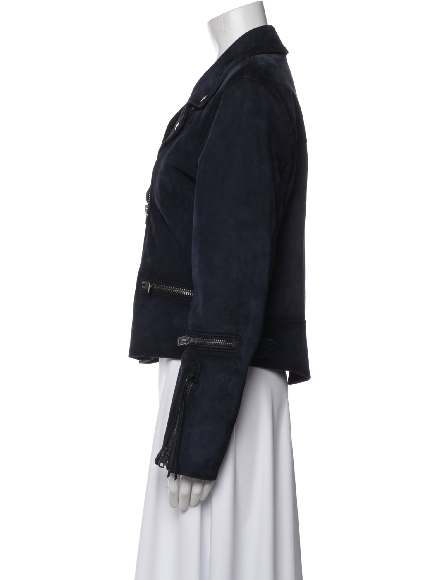 Coach Suede Biker Jacket