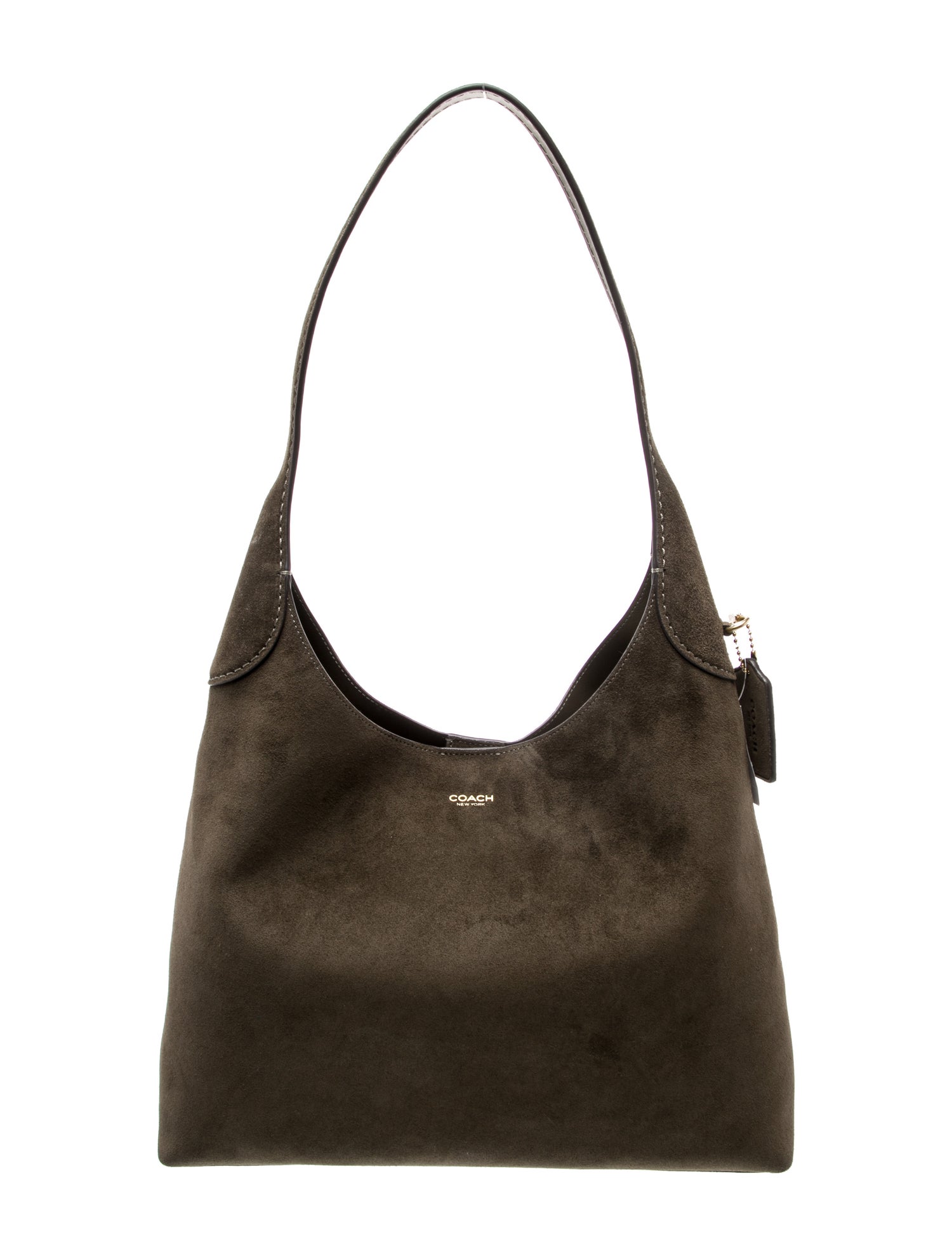 Coach Suede Shoulder Bag