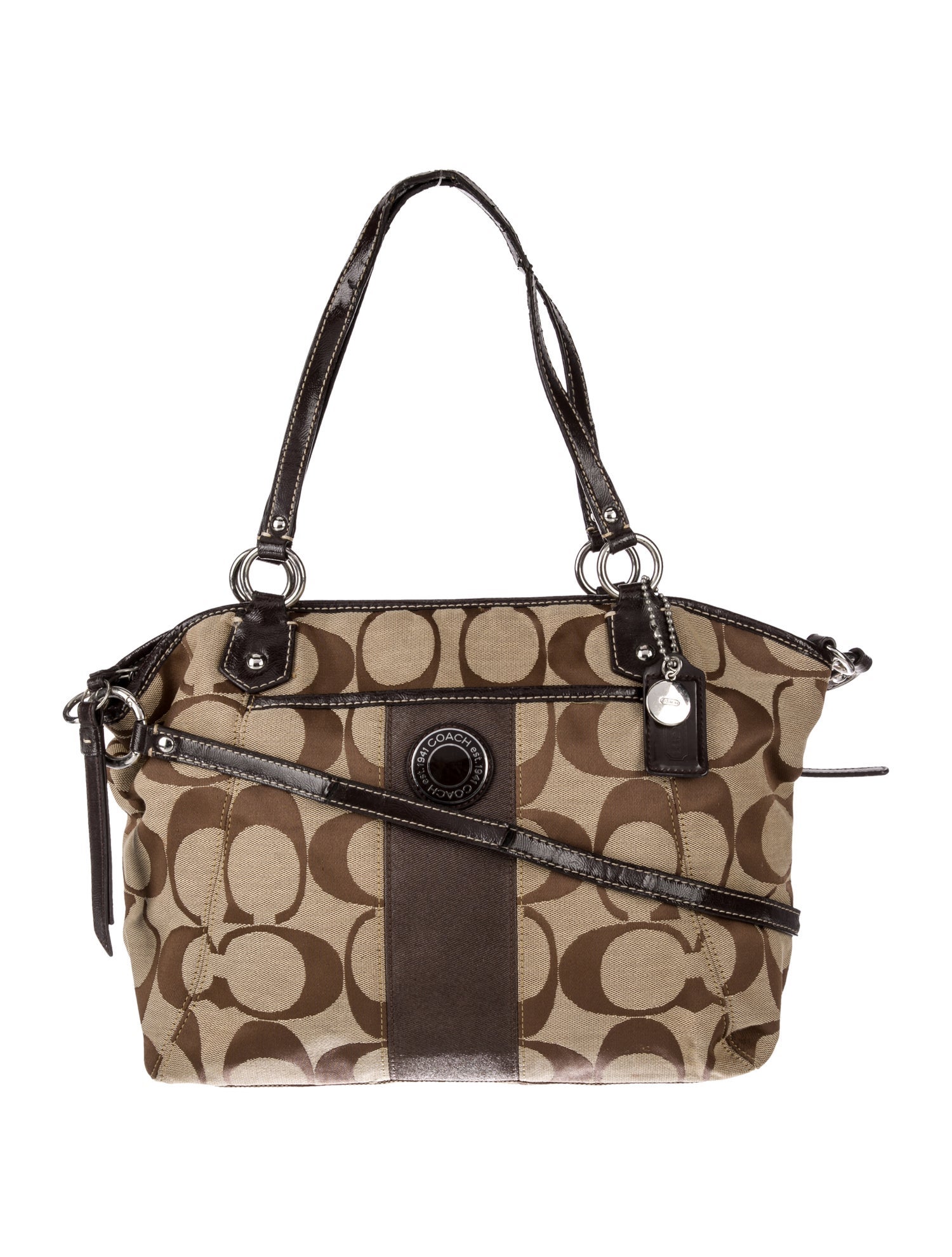 Coach Canvas Shoulder Bag